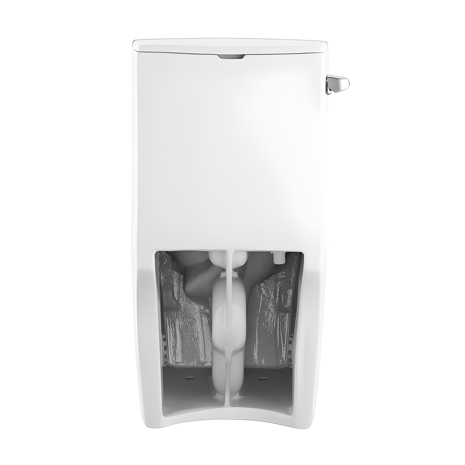 St. Tropez One Piece Elongated Toilet Dual Vortex Flush 1.6 GPF