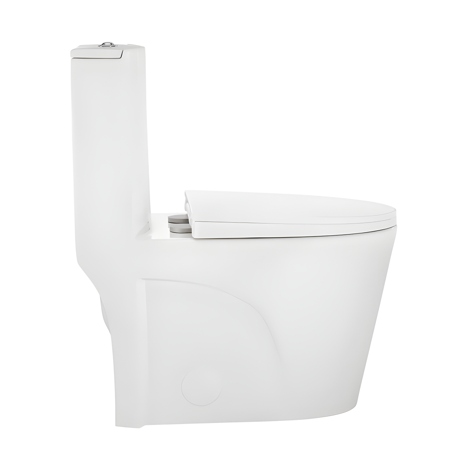 St. Tropez One Piece Elongated Toilet Dual Vortex Flush 1.6 GPF