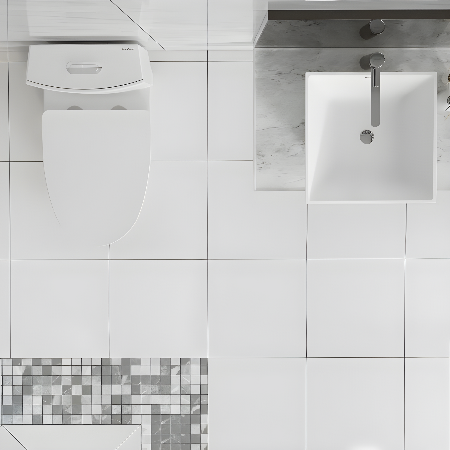 St. Tropez One Piece Elongated Toilet Dual Vortex Flush 1.6 GPF