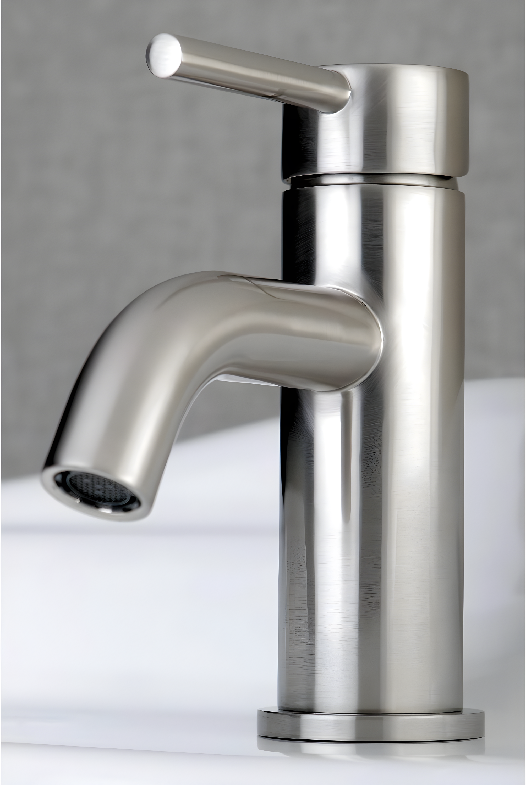 Kingston Brass Concord Single-Handle 1-Hole Deck Mount Bathroom Faucet with Push Pop-Up