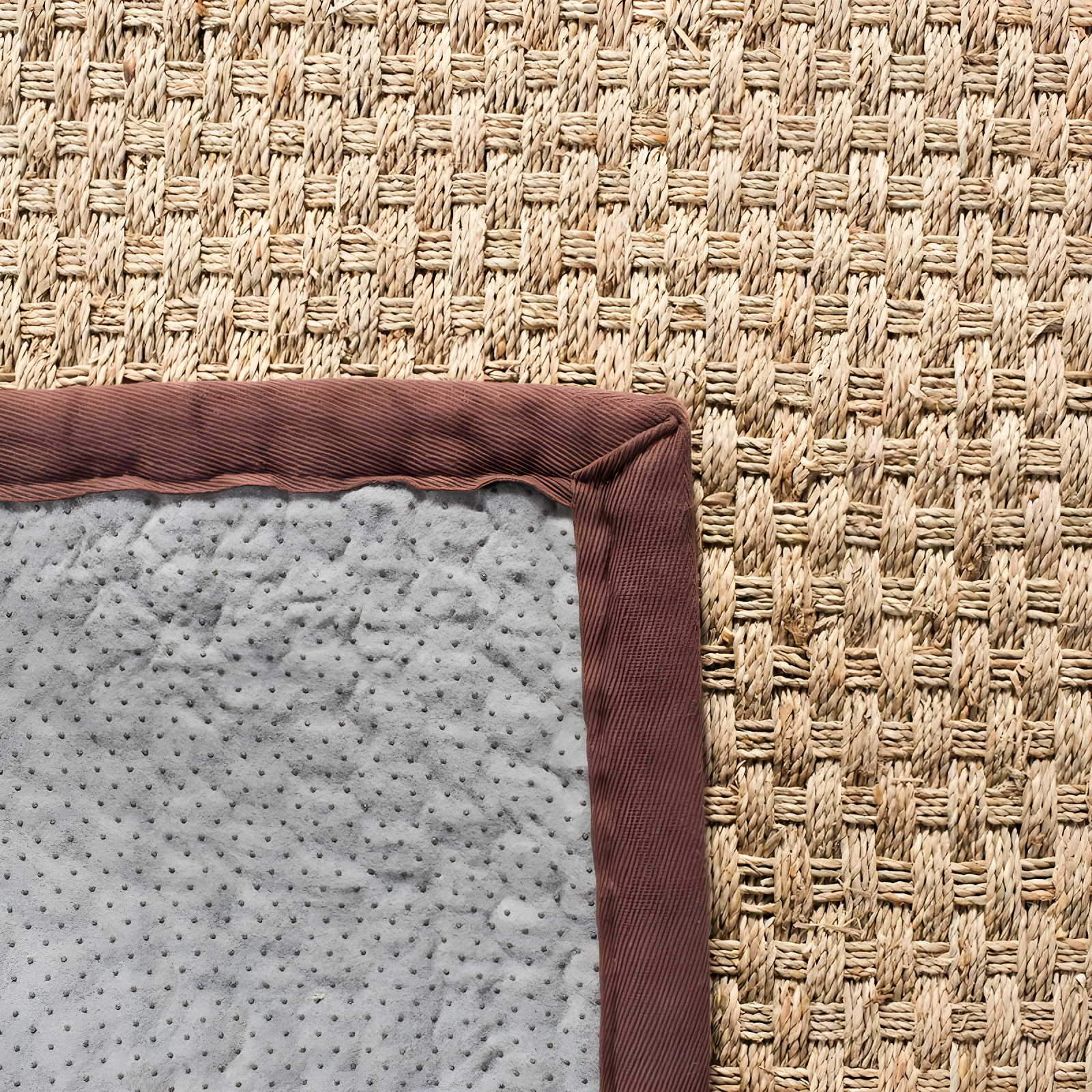 Natural Fiber NF114 Power Loomed Indoor Accent Rug - Natural/Dark Brown - 2'6"x4' - Safavieh.