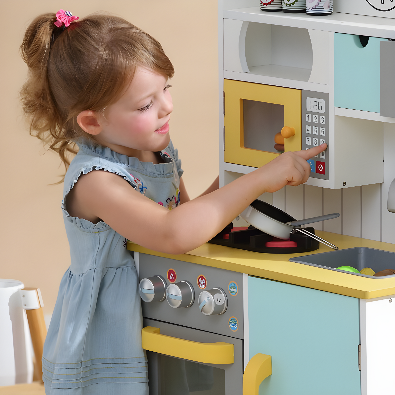 Teamson Kids Teamson Kids Little Chef Florence Classic Wooden Play Kitchen