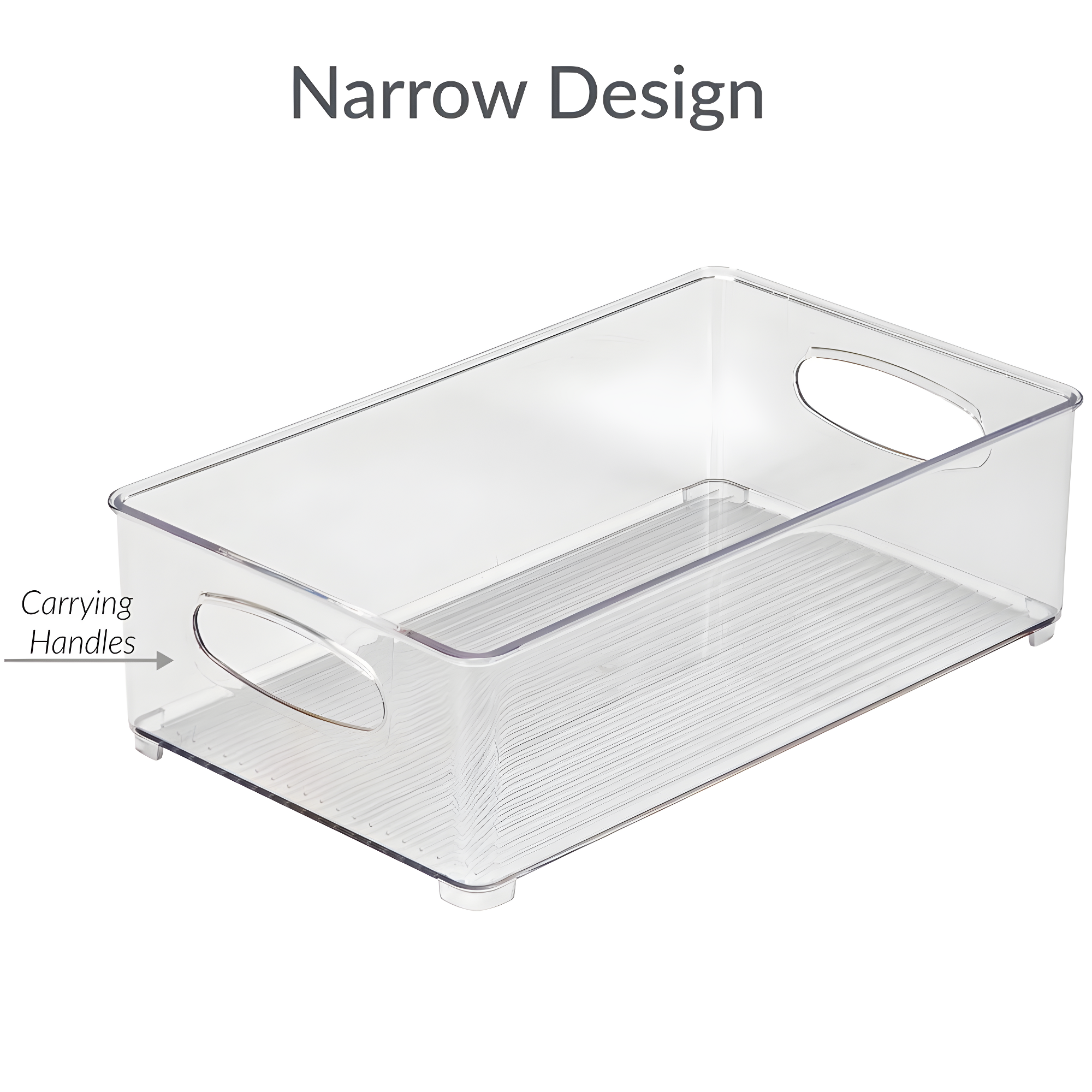 Simplify 3" H x 6" W x 10" D Food Storage