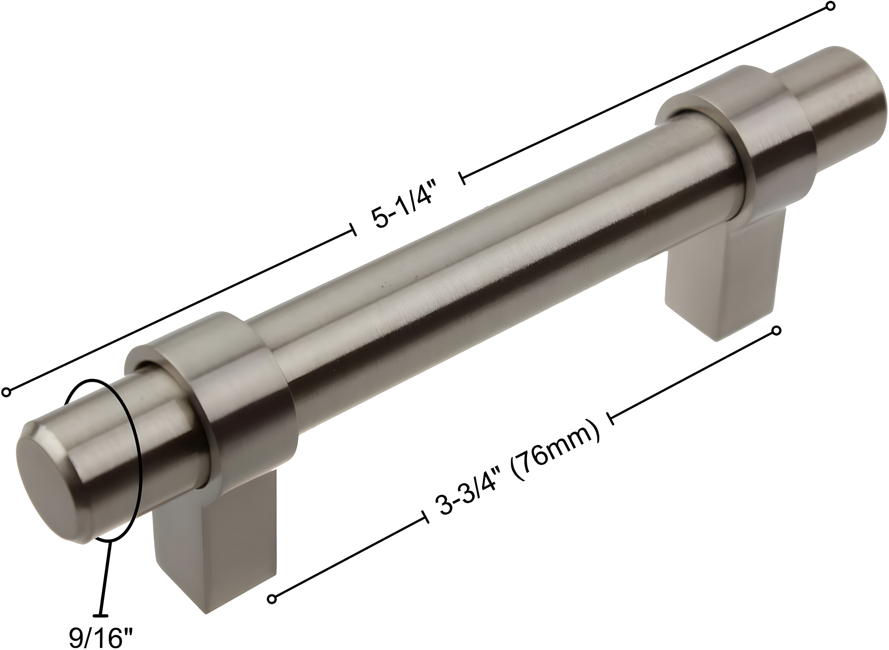 3" Center to Center Bar Pull