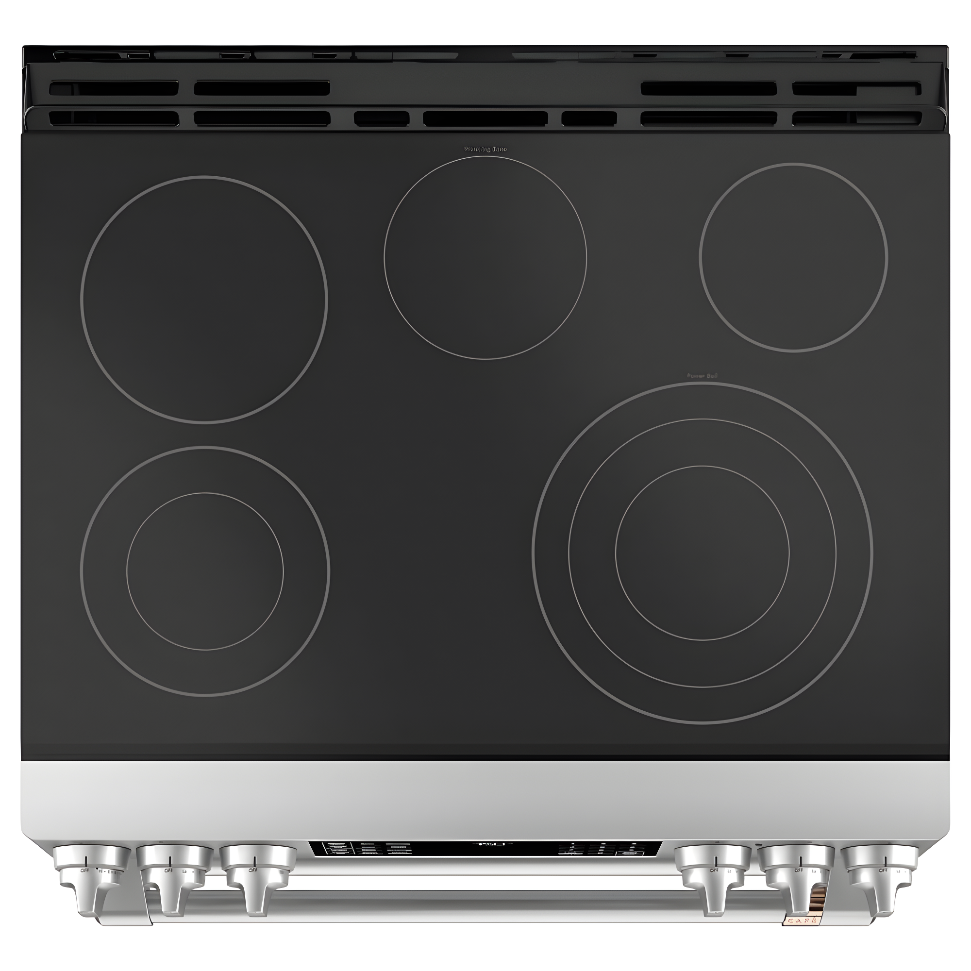 Café Café 30" 6.7 cu. ft. Smart Slide-in Electric Range with Convection and Radiant Cooktop CES750P2MS1