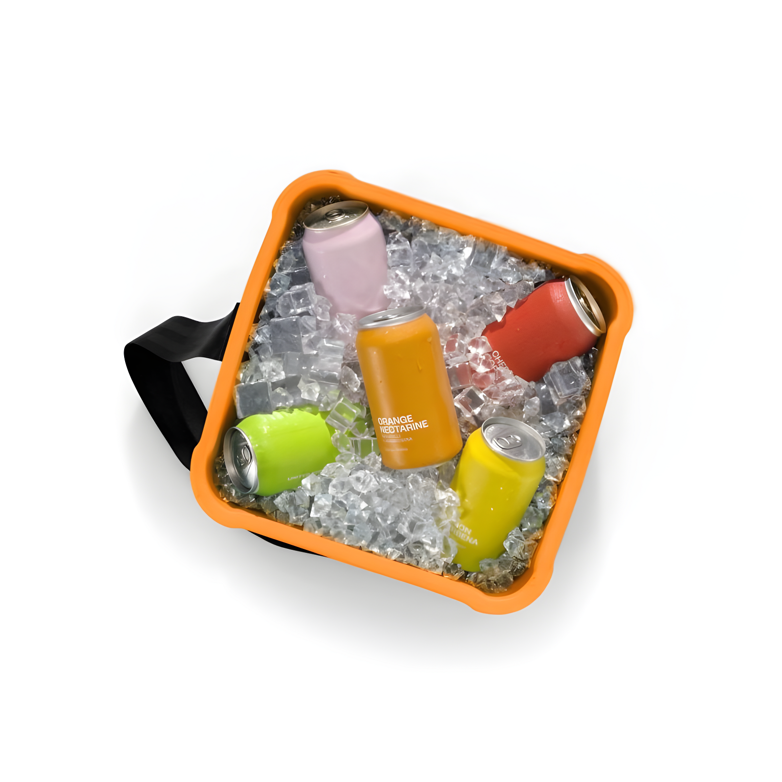 FOAM FOAM Portable 22 Quart EVA Lightweight Beach Rigid Hybrid Soft Side Cooler that Holds 30 Cans & Ice