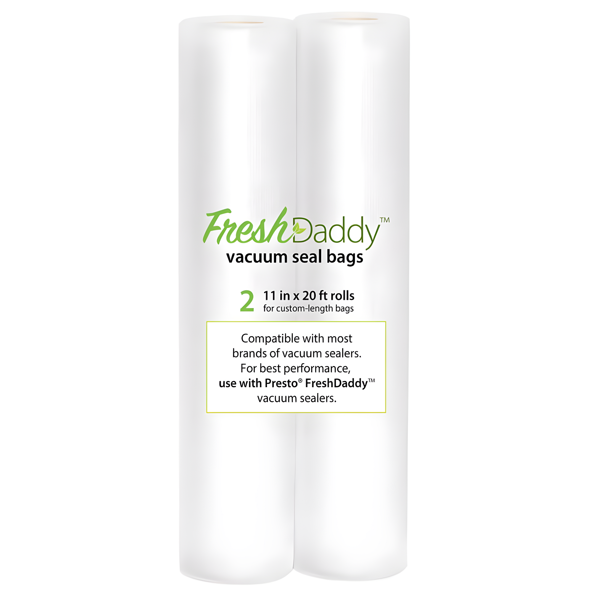 Presto Freshdaddy 11" X 20' Vacuum Seal Rolls