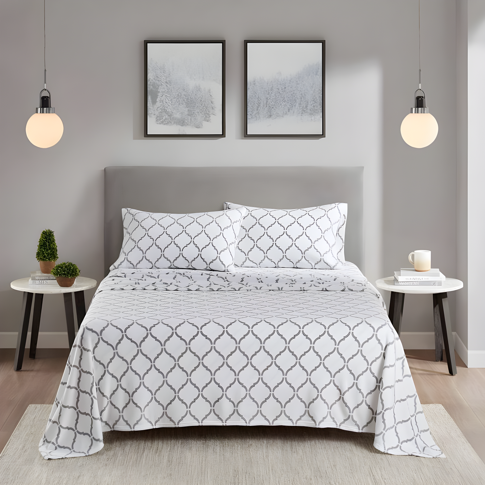 Madison Park Micro Fleece Sheet Set