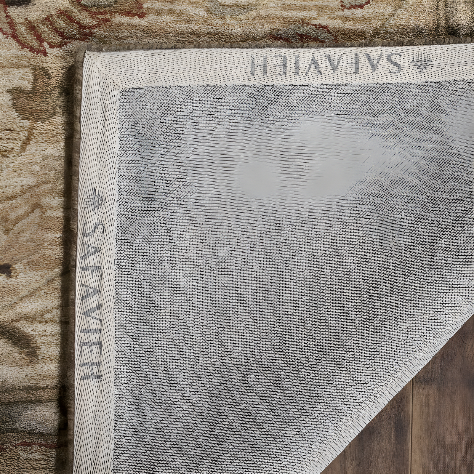 Antiquity AT812 Hand Tufted Indoor Area Rug - Beige/Beige - 5'x8' - Safavieh