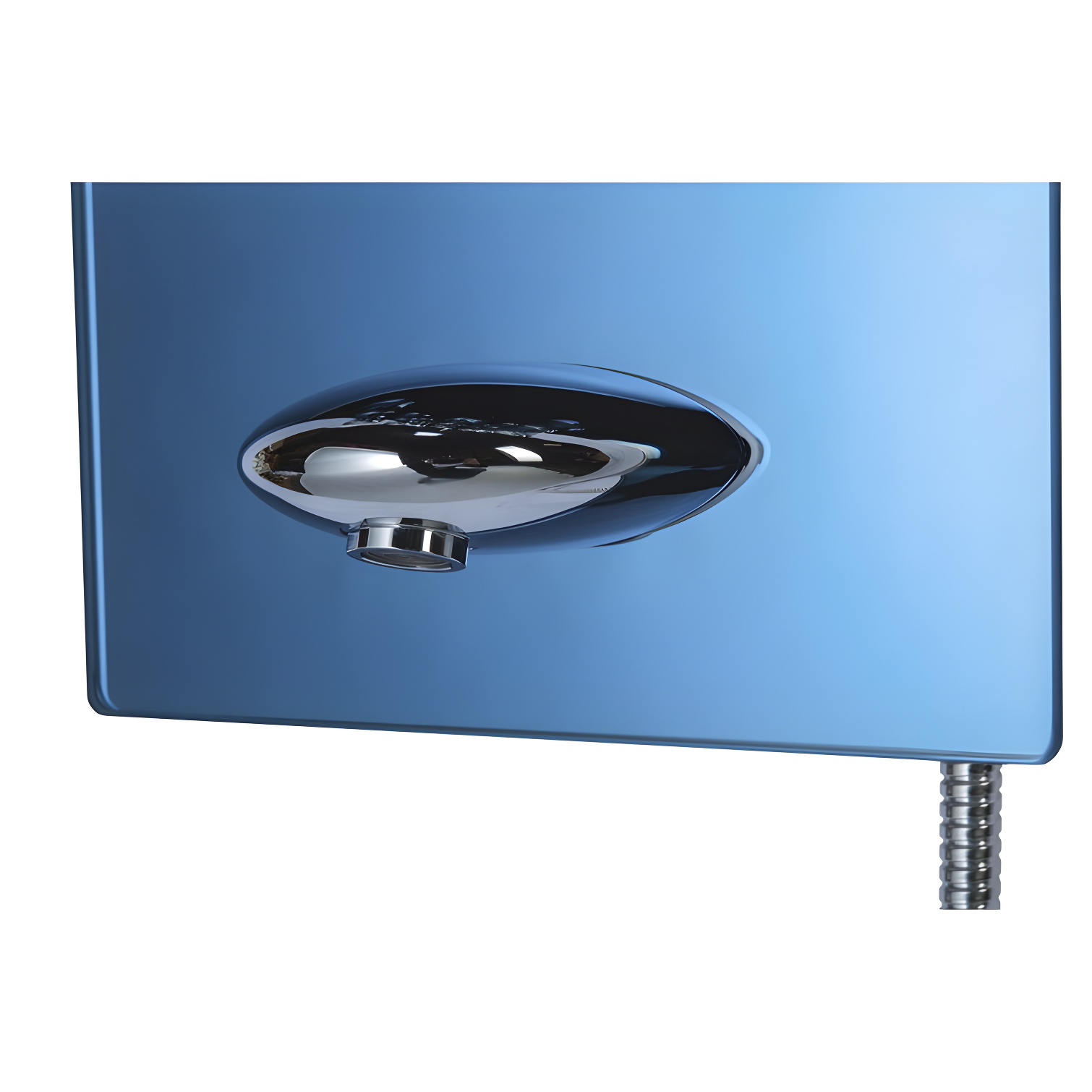 Blue Ocean SPS392H Blue Ocean 52 inch Aluminum Shower Panel With Shower Head