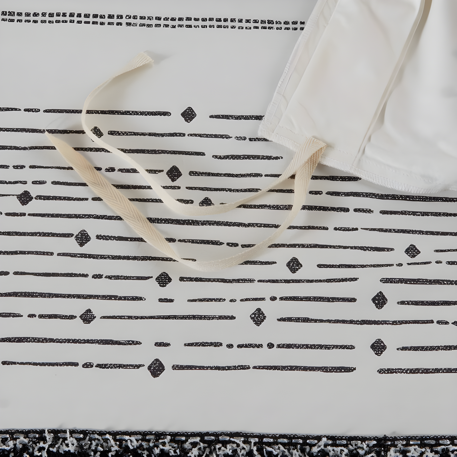 INK+IVY Nea Boho 3-Piece Striped Cotton Duvet Set