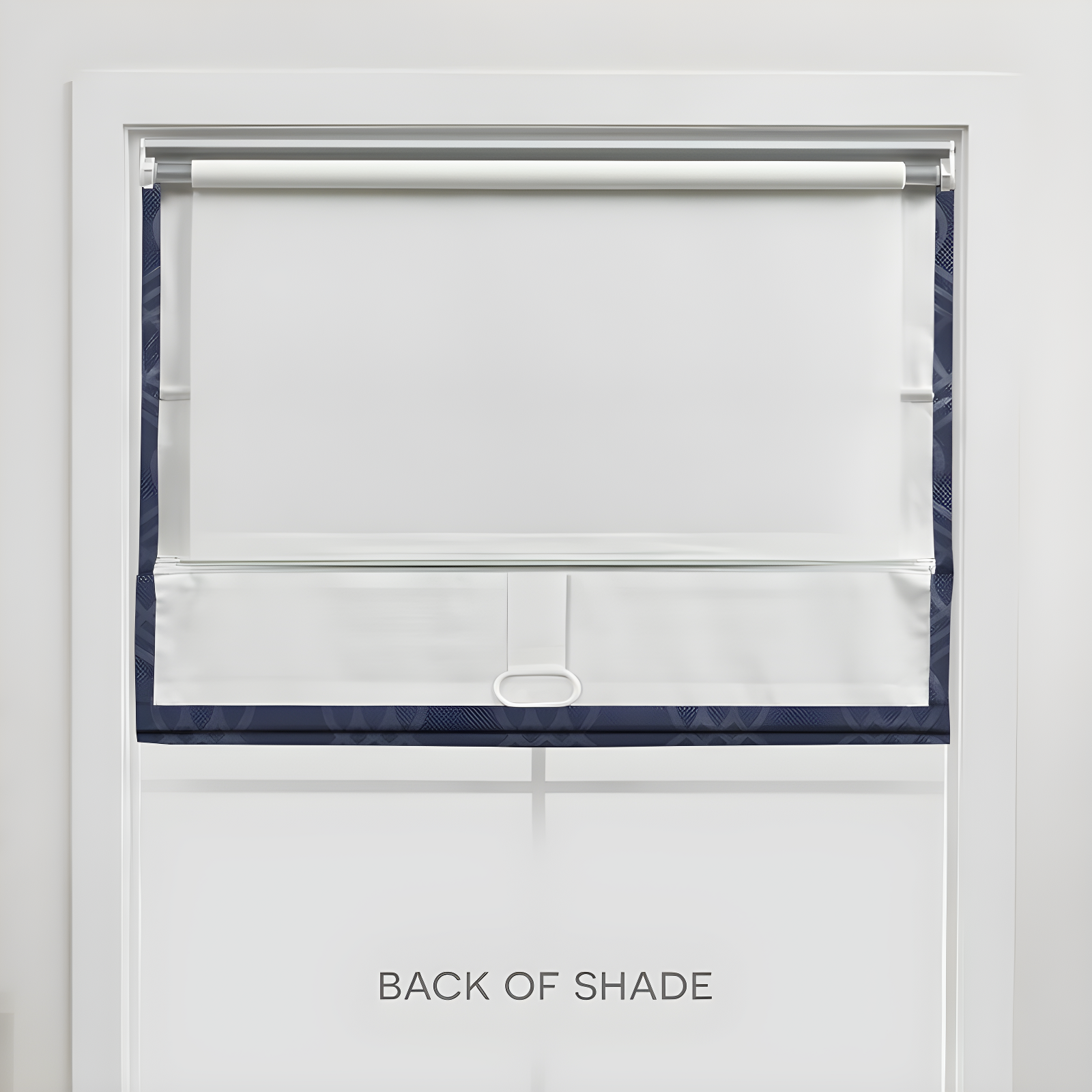 Amalgamated Textiles Exclusive Home Prague Trellis 100% Blackout Roman Shade