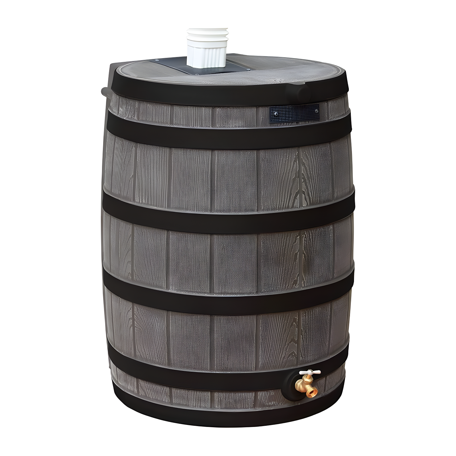 Good Ideas Good Ideas Rain Wizard Whiskey Style Rain Barrel with Overflow and Spigot