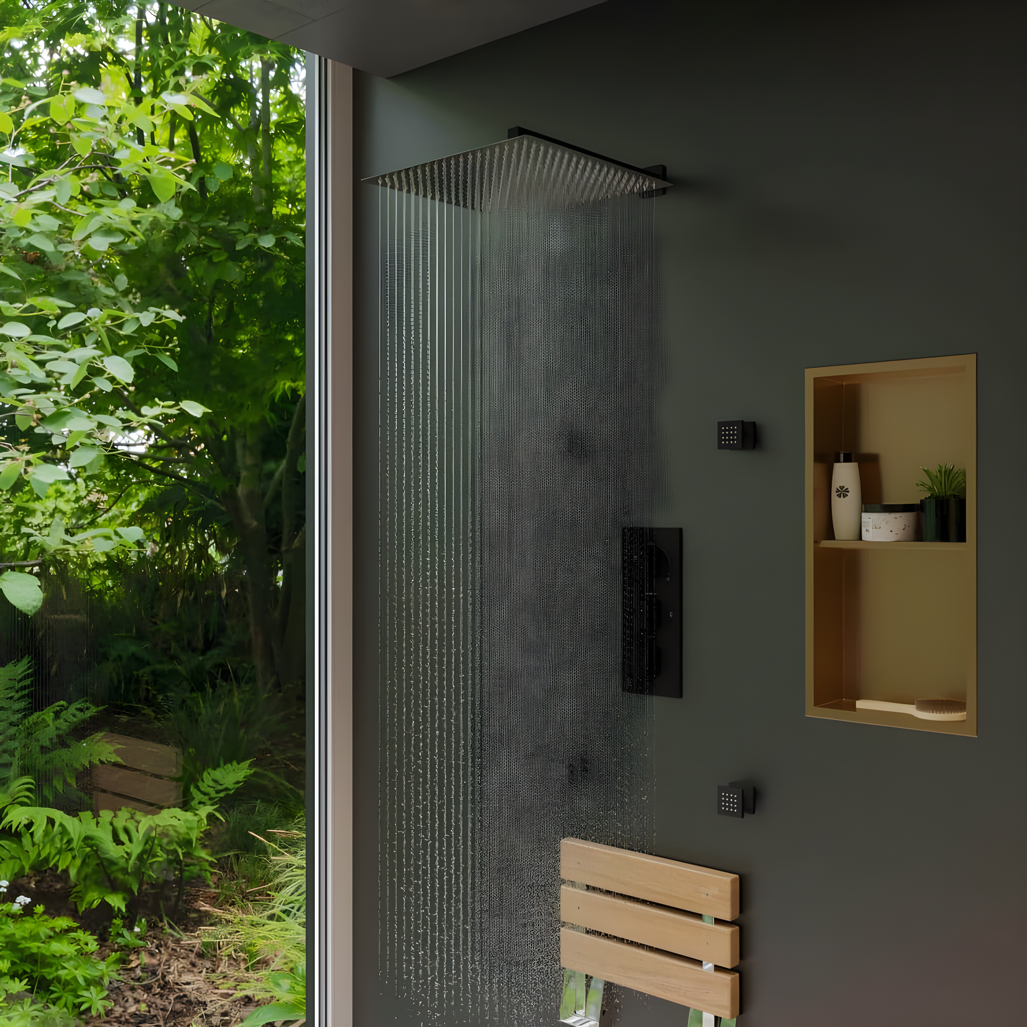 Adjustable Shower Body Spray