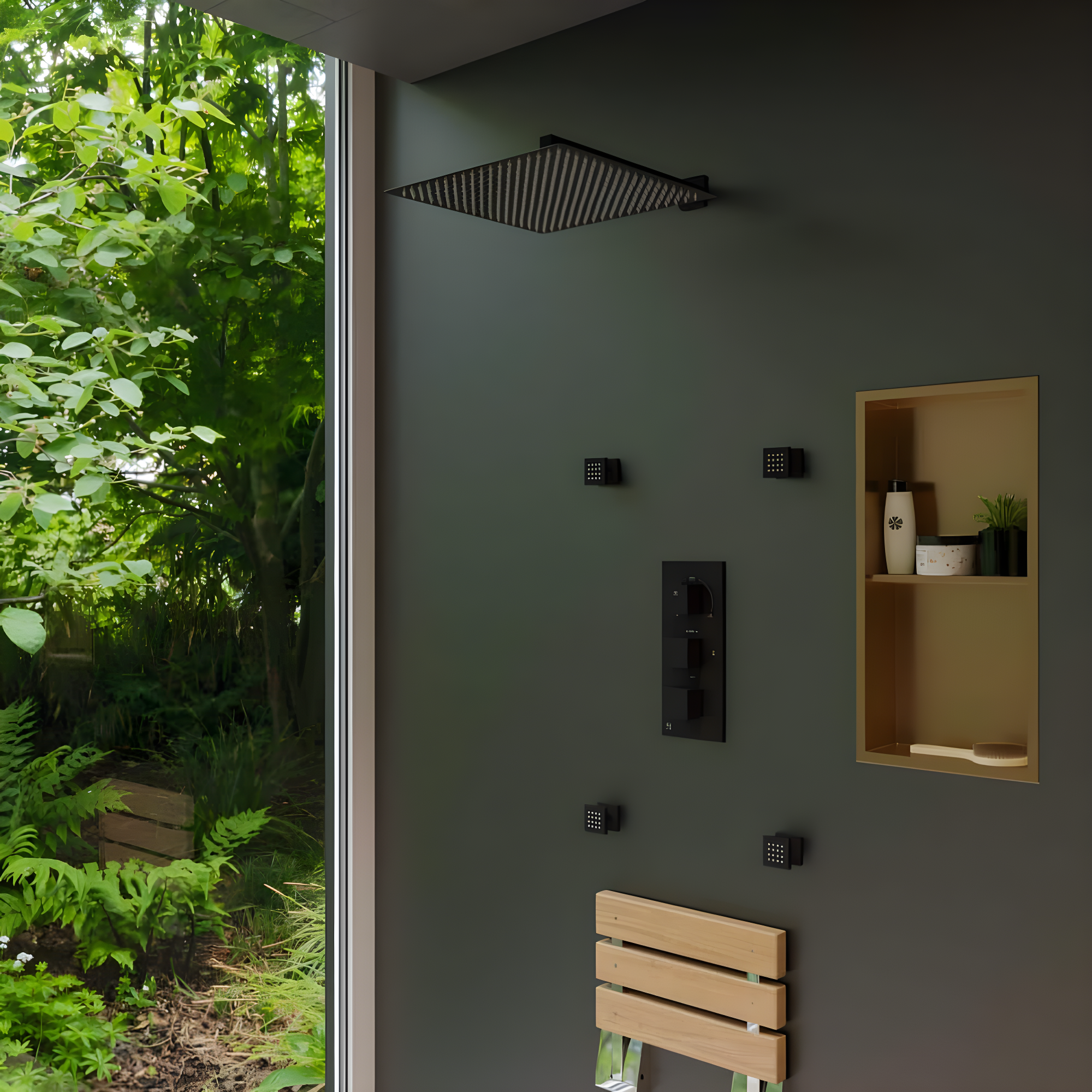 Adjustable Shower Body Spray