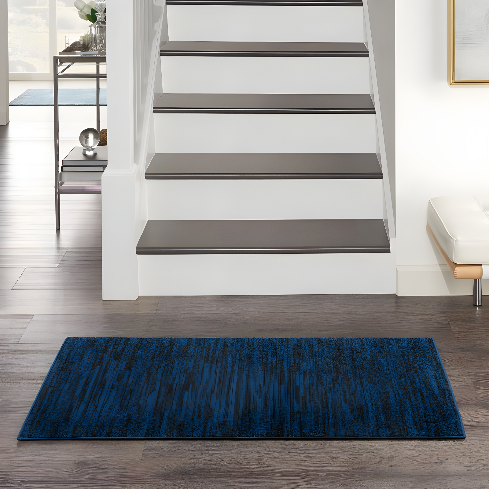 Nourison Nourison Essentials NRE01 Indoor/outdoor Area Rug - Midnight Blue 2' x 4'