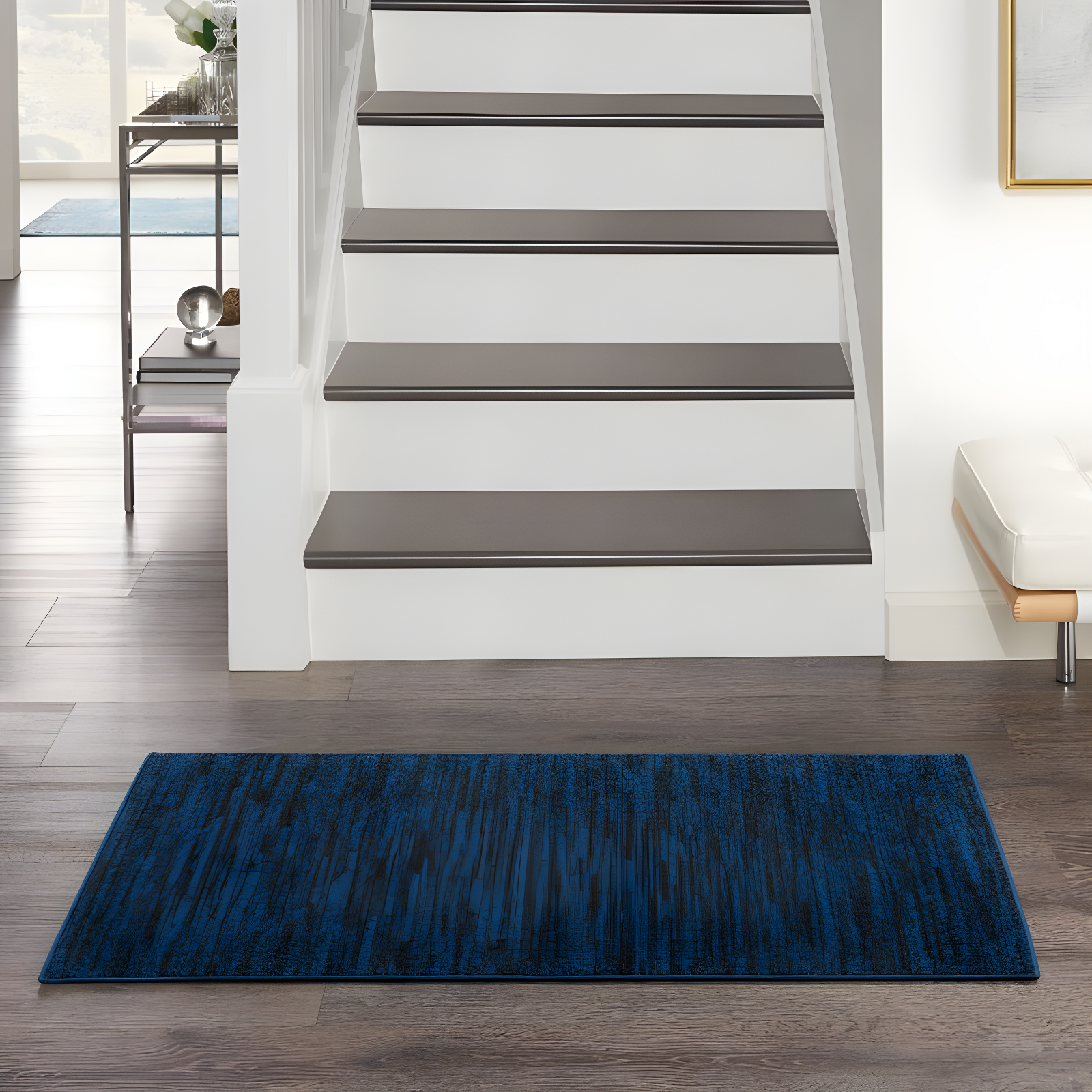 Nourison Nourison Essentials NRE01 Indoor/outdoor Area Rug - Midnight Blue 2' x 4'
