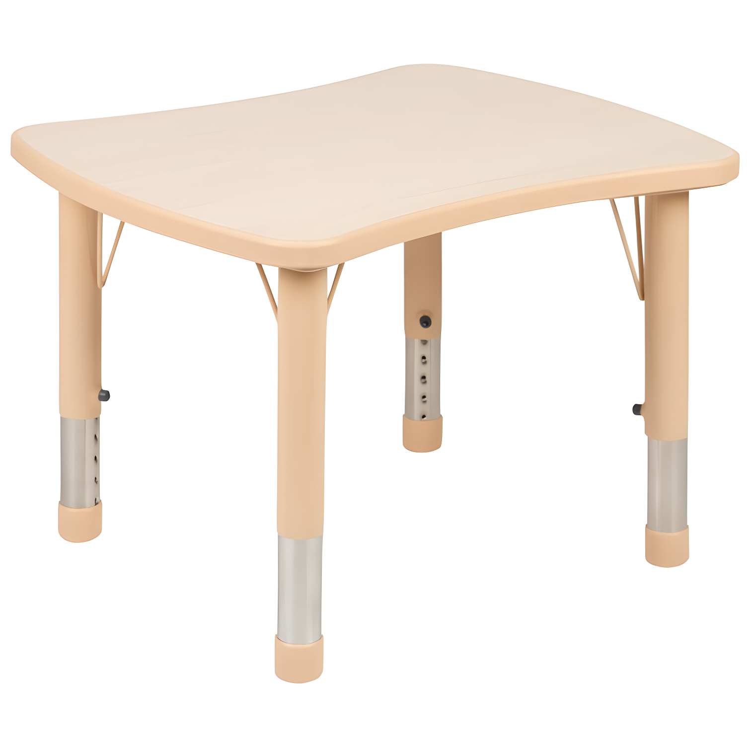 Flash Furniture Goddard Rectangle Plastic Adjustable Height Kids Activity Table & Reviews | Wayfair
