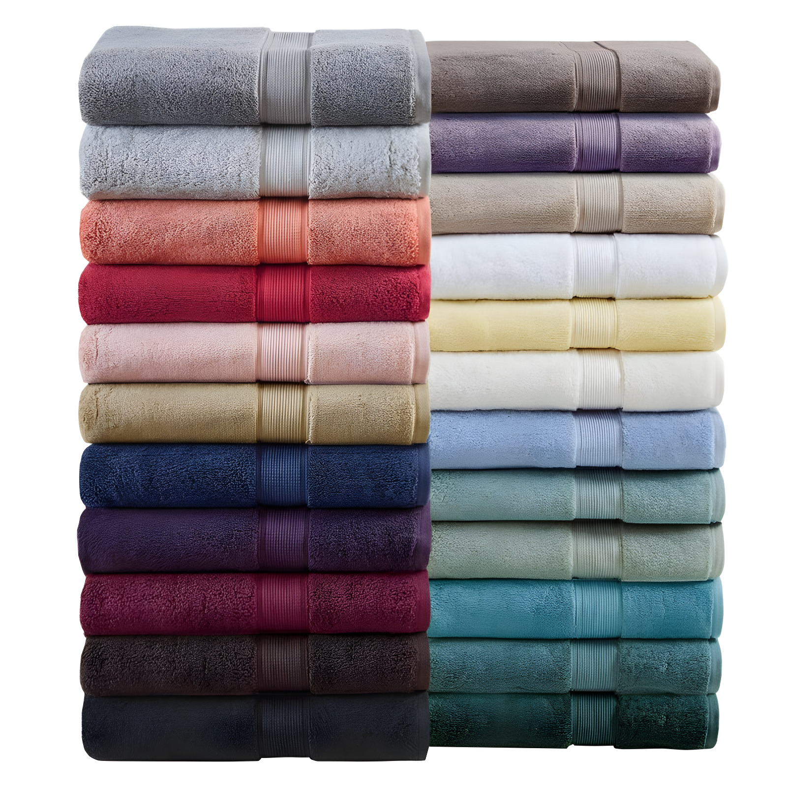 Madison Park Signature 800GSM Ultra-Soft 100% Cotton Absorbent Towel Set