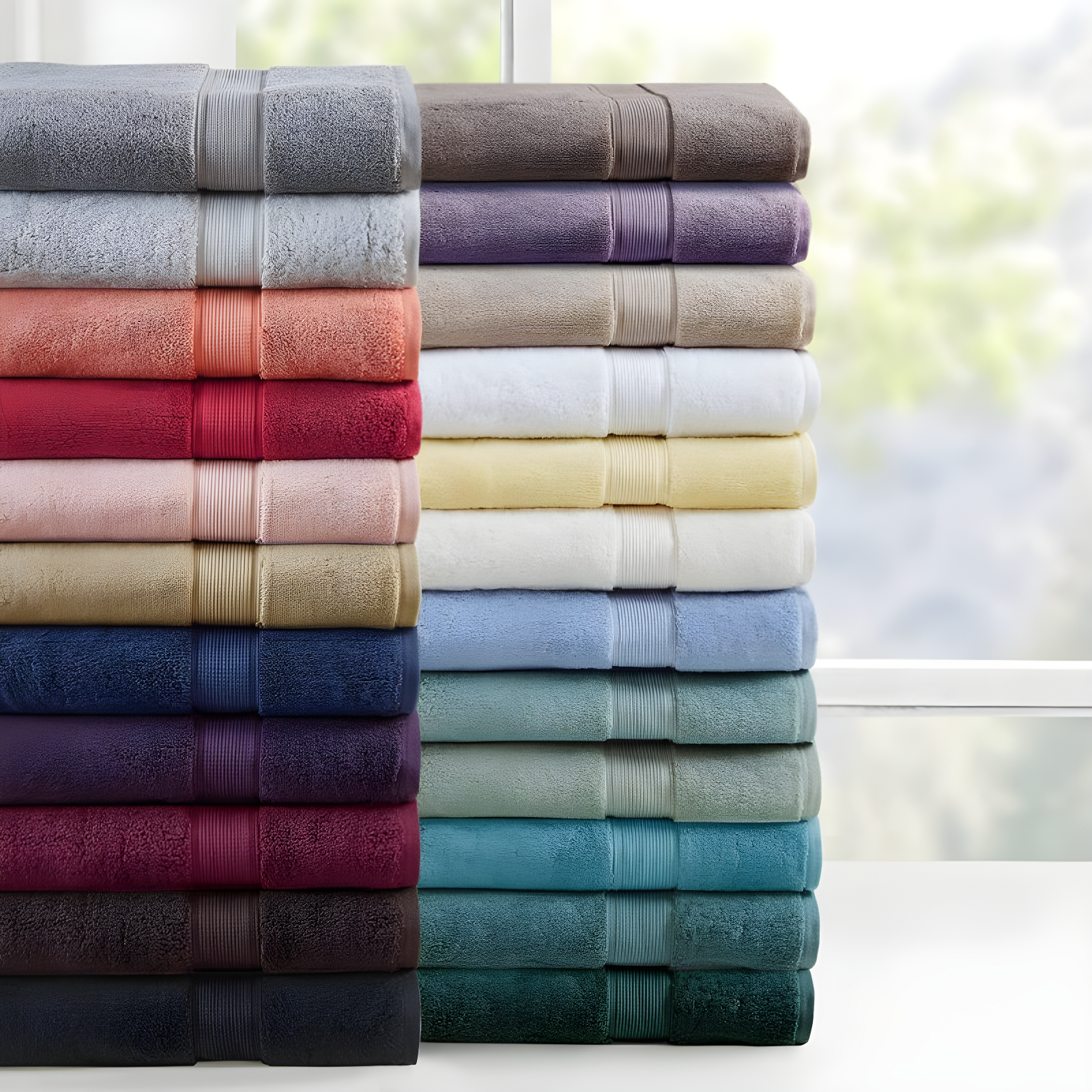 Madison Park Signature 800GSM Ultra-Soft 100% Cotton Absorbent Towel Set
