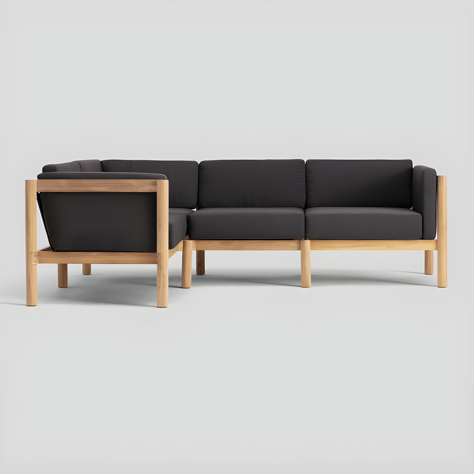 Neighbor ™ Haven Coal 4-Piece Outdoor Sectional
