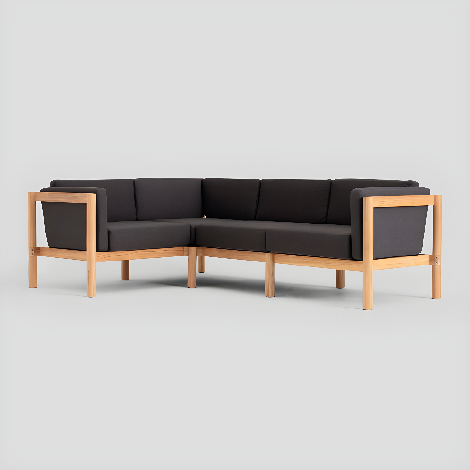 Neighbor ™ Haven Coal 4-Piece Outdoor Sectional