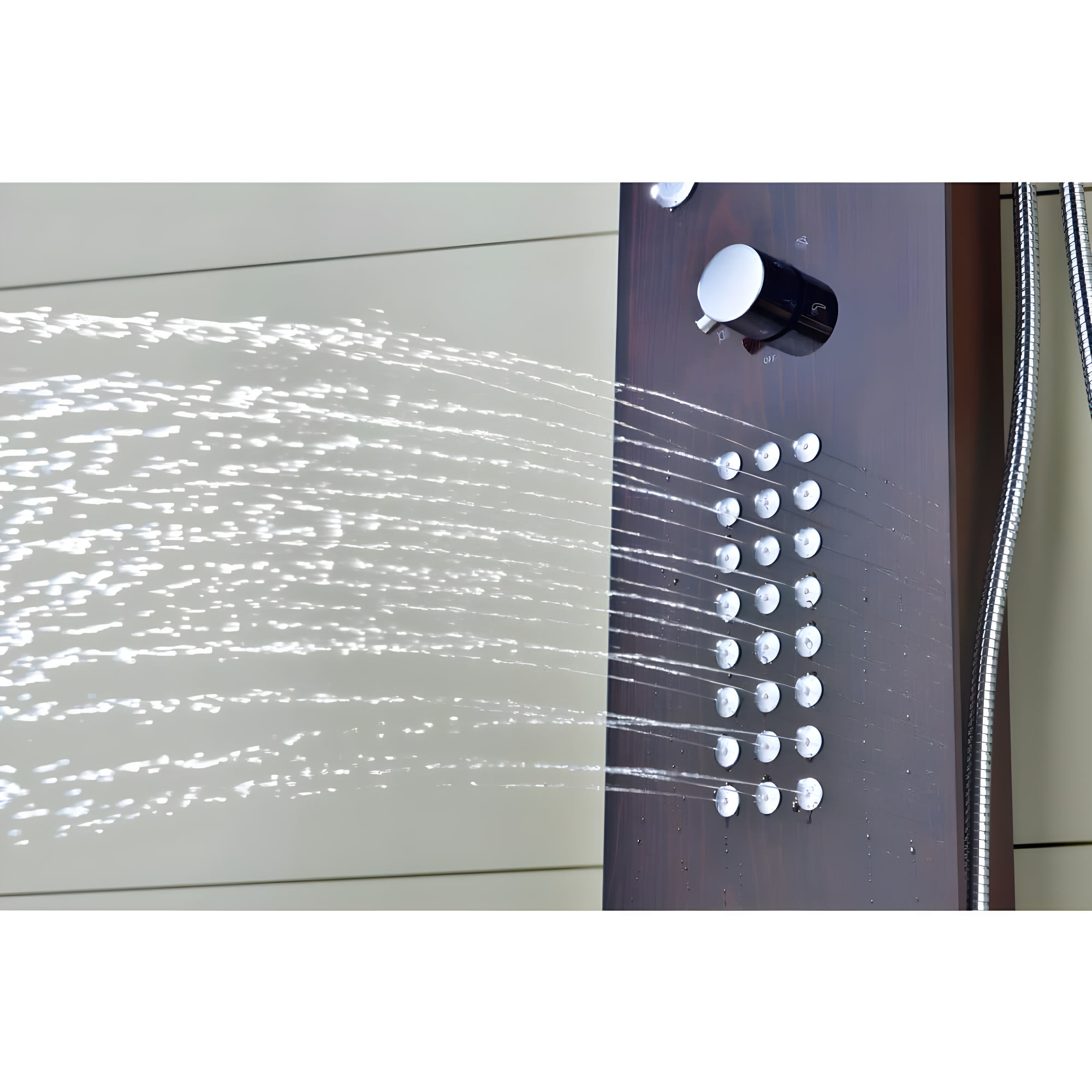ANZZI SP-AZ016 59.37'' Shower Panel with Adjustable Shower Head