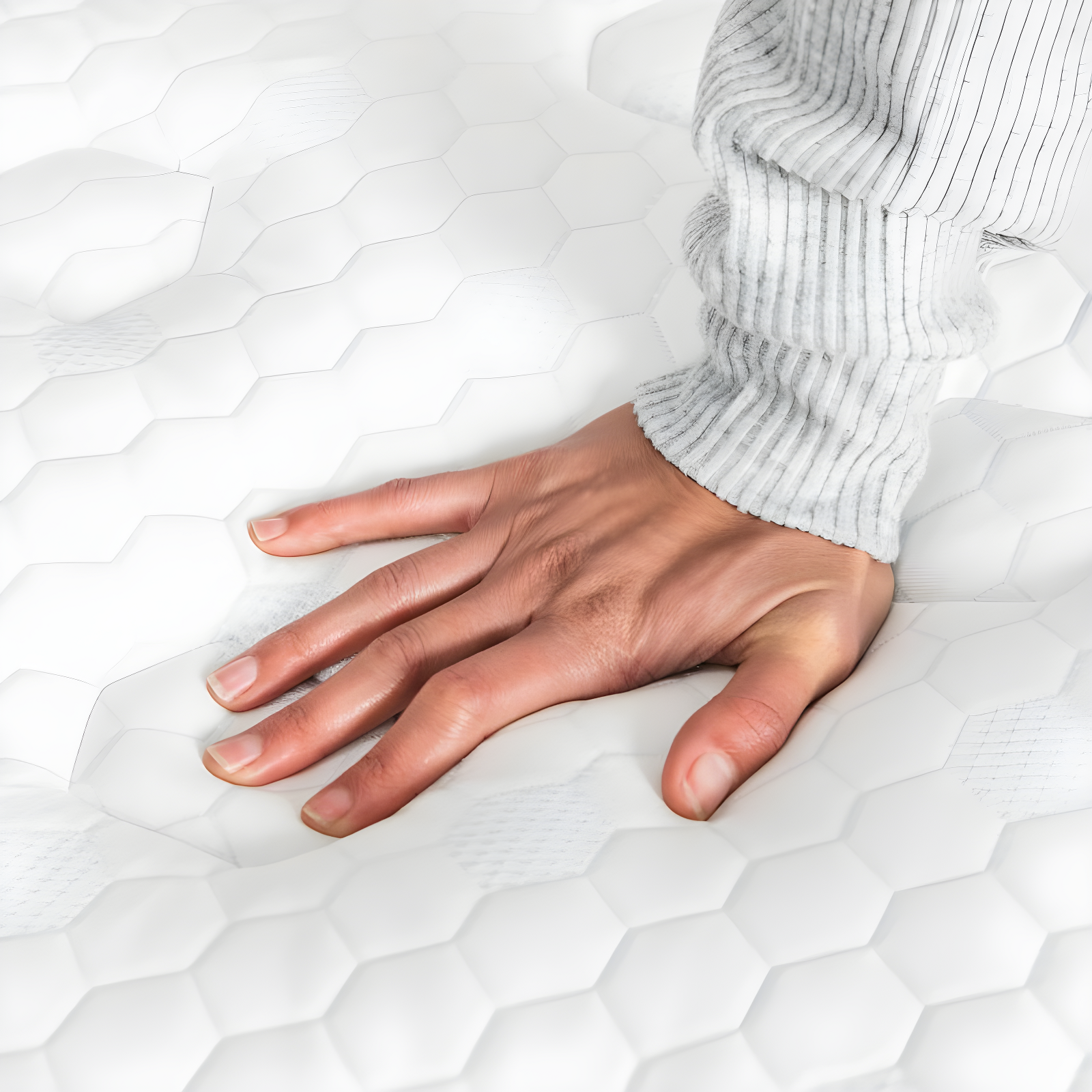 MOLECULE MOLECULE CopperWELL 13" Hybrid Cooling Gel Memory Foam and Encased Coil Medium Firm Mattress