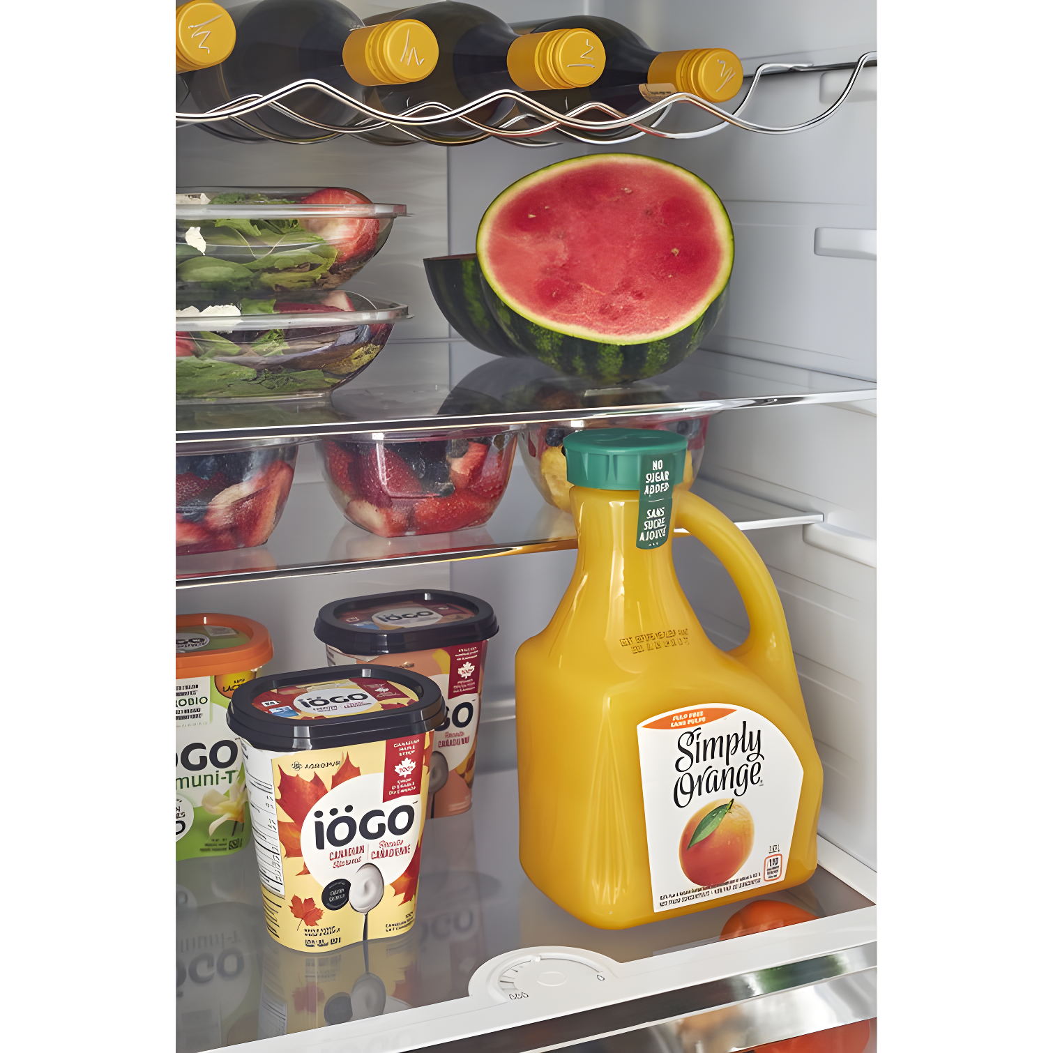 Unique Appliances Classic Retro 23.6" Frost-Free 11.7 cu. ft. Energy Star Certified Bottom Freezer Refrigerator UGP-330L W AC
