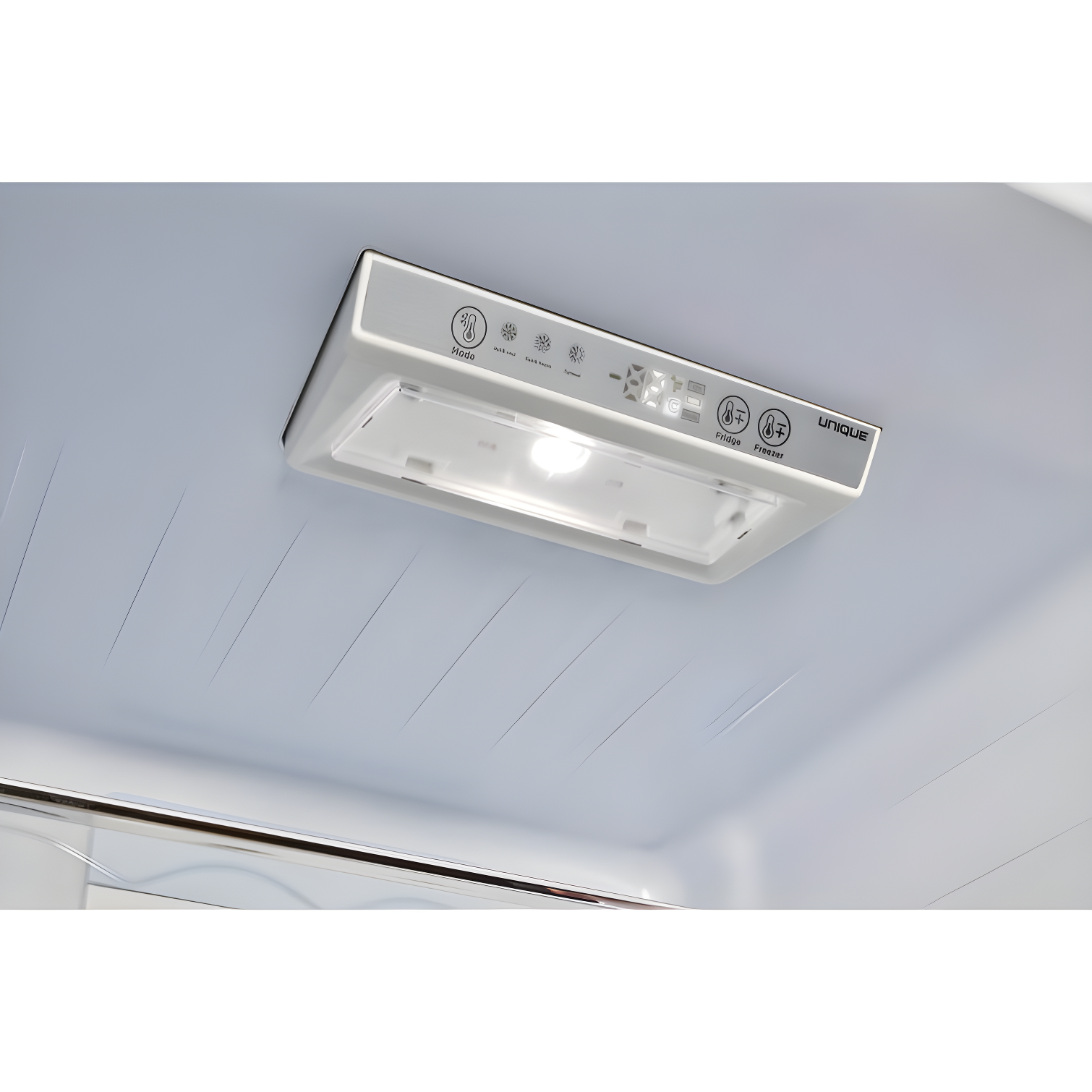 Unique Appliances Classic Retro 23.6" Frost-Free 11.7 cu. ft. Energy Star Certified Bottom Freezer Refrigerator UGP-330L W AC