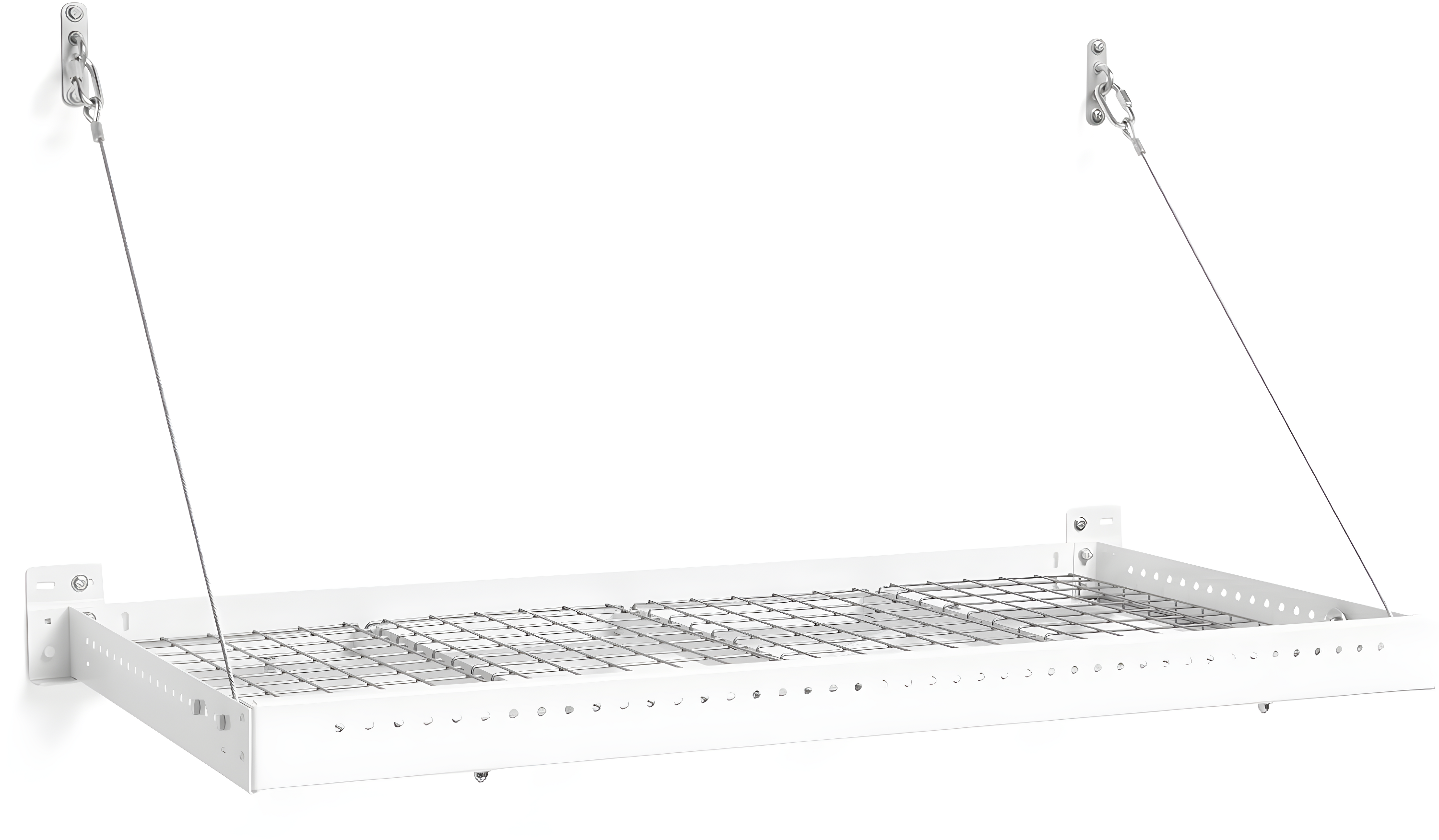 NewAge Products Pro Series 2 ft. x 4 ft. Wall Mounted Steel Shelf