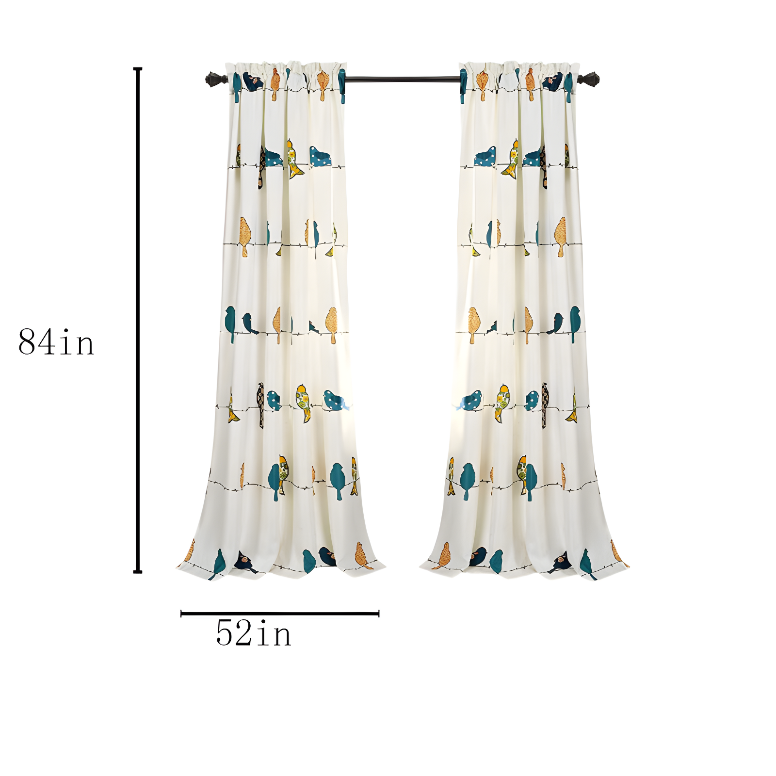 Room Darkening Curtain Pair (Set of 2)