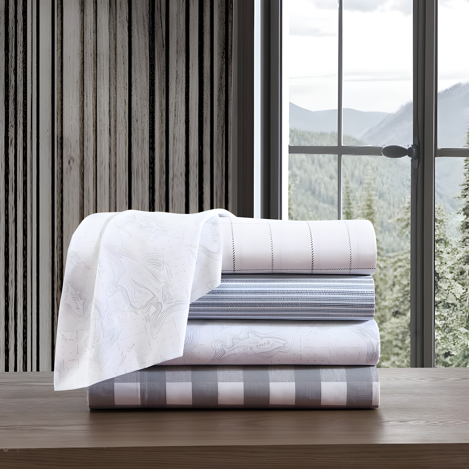 Eddie Bauer Eddie Bauer Printed Cotton Percale Sheet Sets