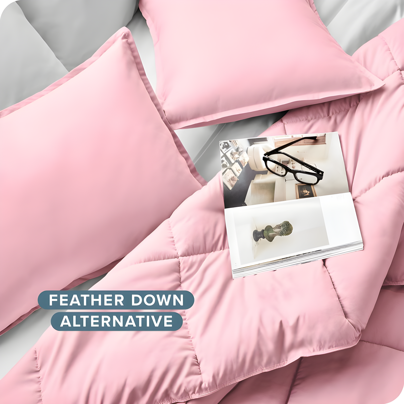 Bare Home Ultra-Soft All Season Comforter Set