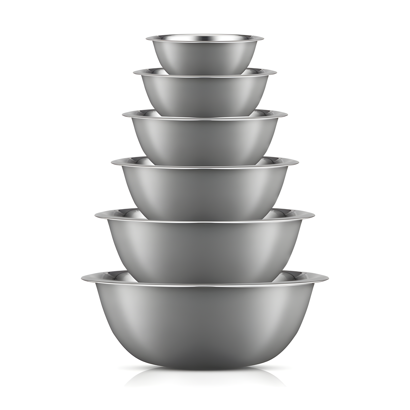 JoyJolt Joyjolt Stainless Steel Mixing Bowl, Set Of 6
