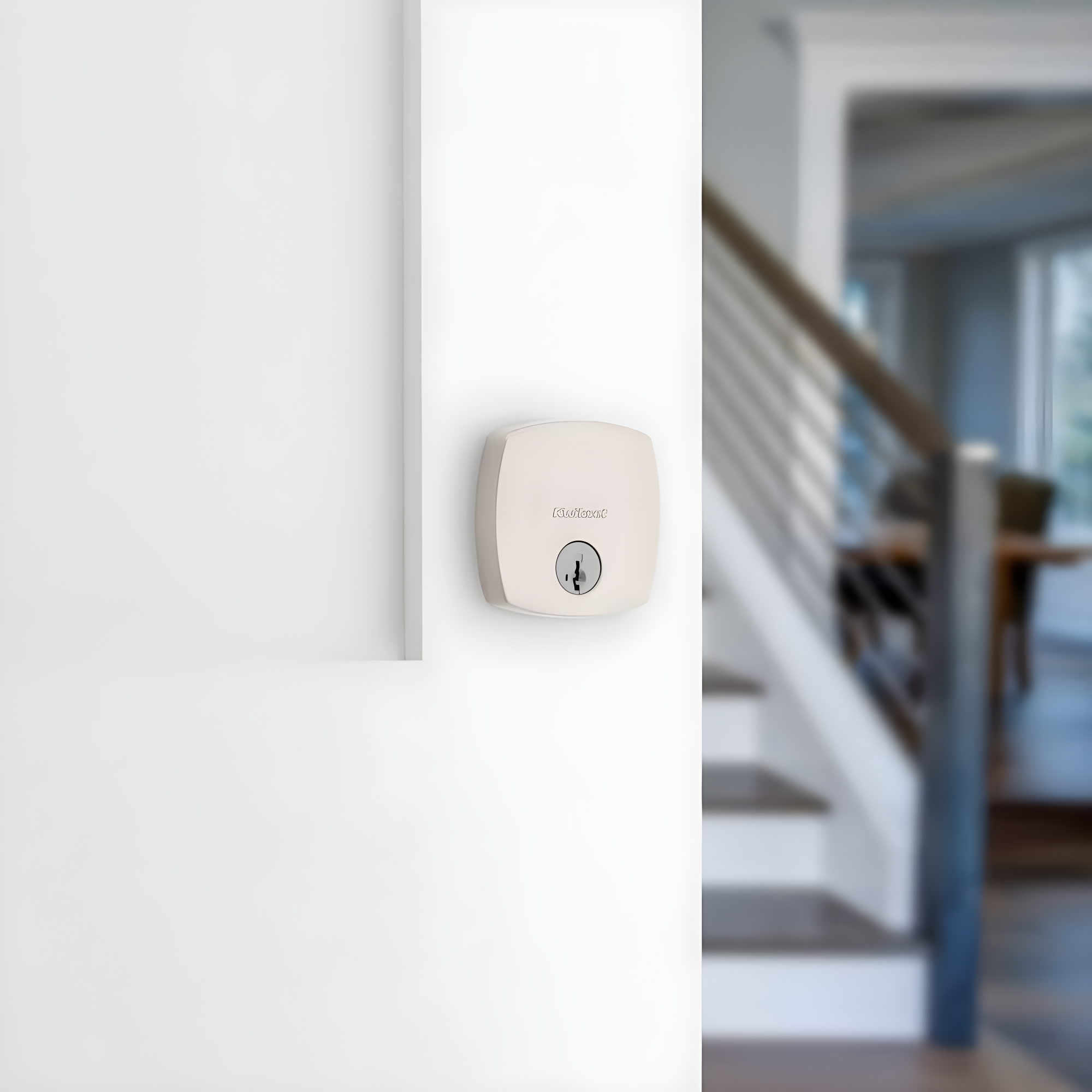 Midtown Interior Knob With Deadbolt Reversible Entry Set