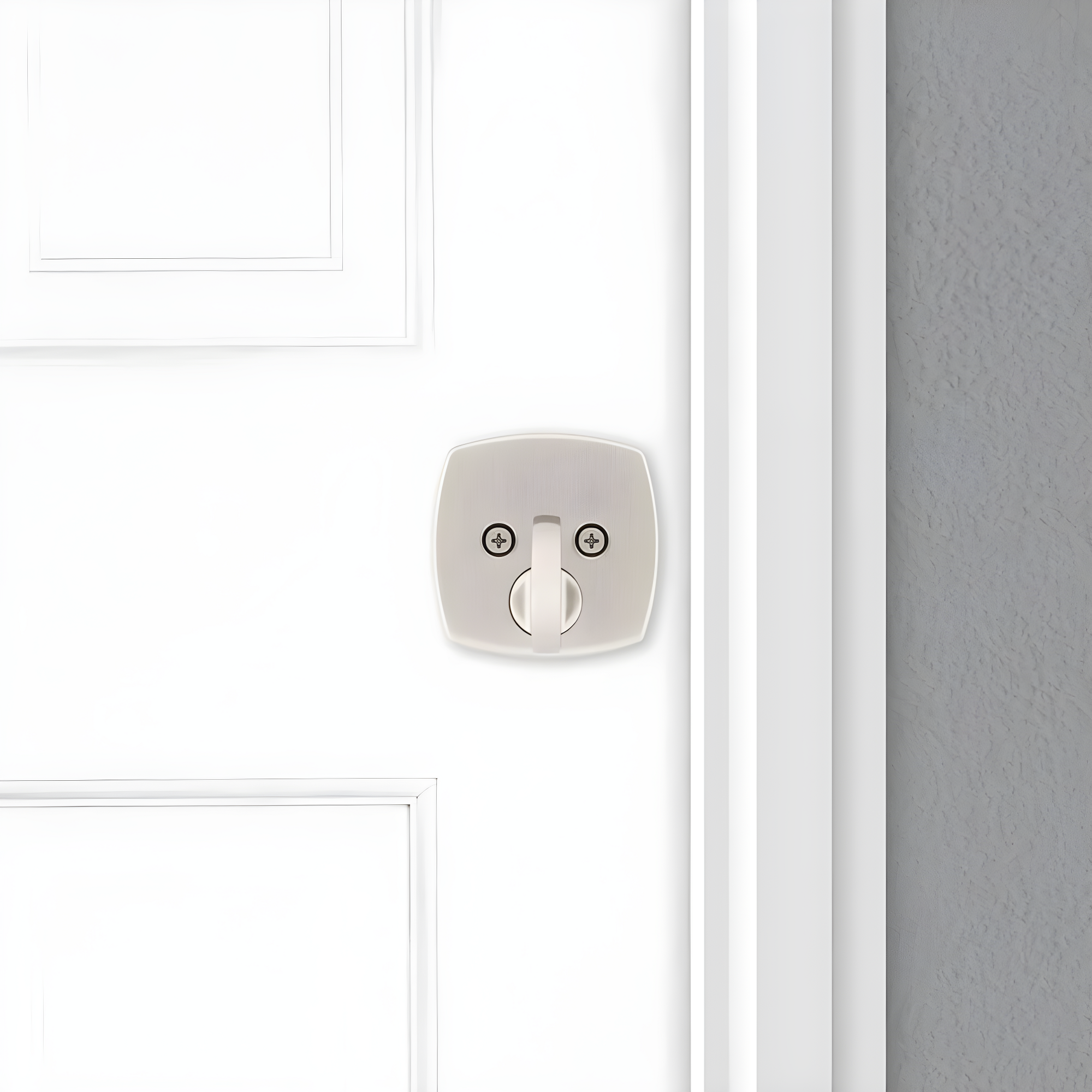 Midtown Interior Knob With Deadbolt Reversible Entry Set