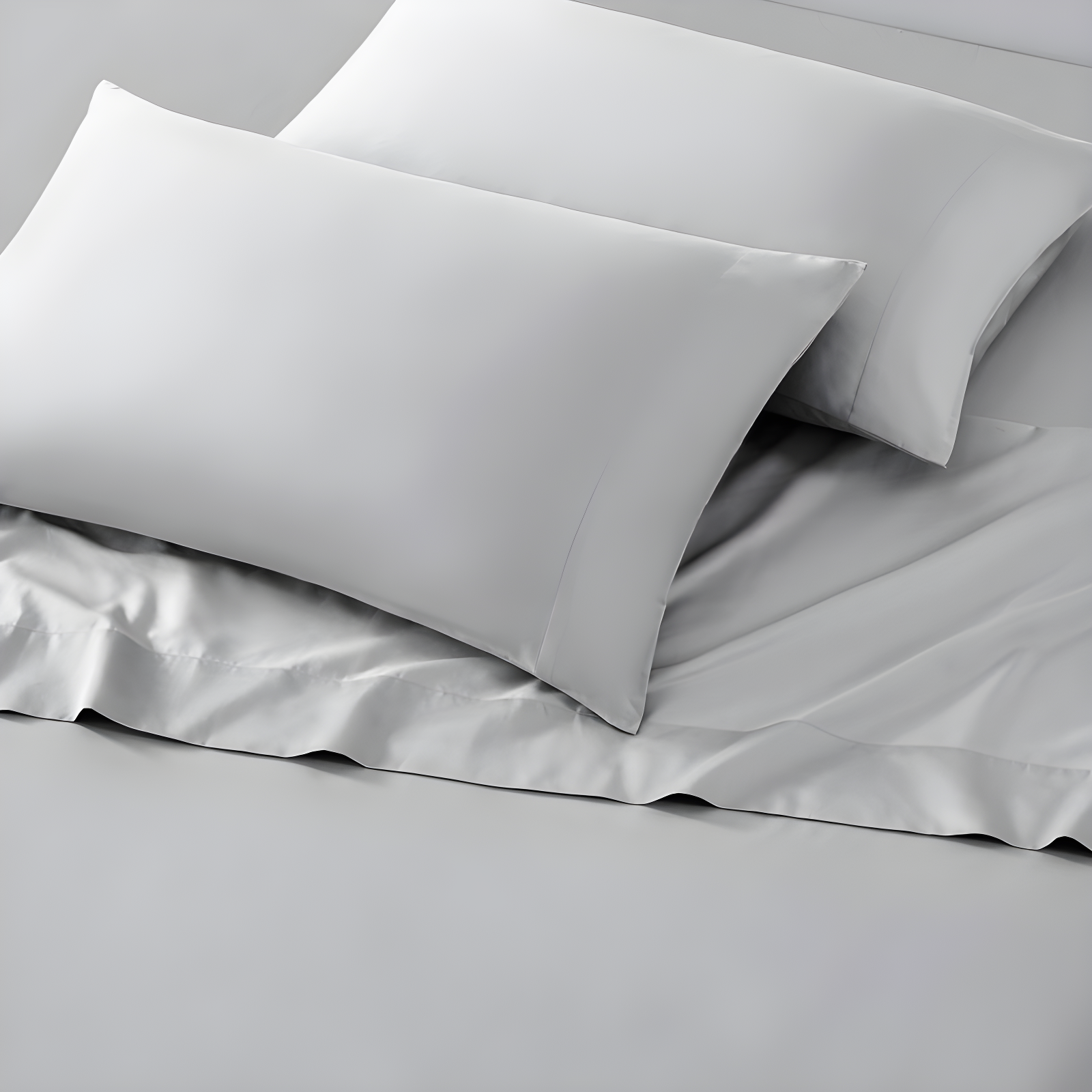 Vera Wang Puckered Texture Vera Wang T800 Sateen Solid CVC Sheet Set