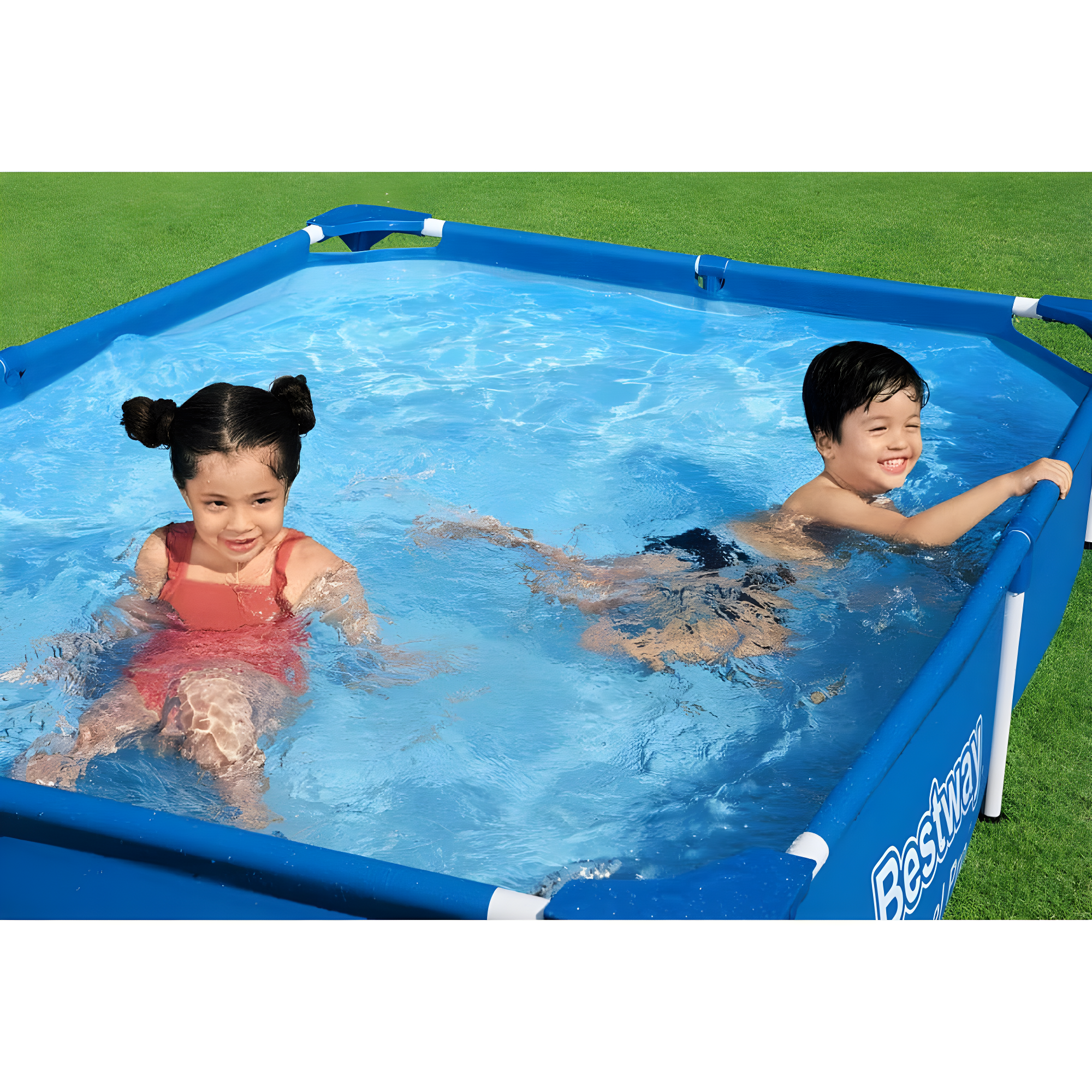 Bestway Bestway Steel Pro Rectangular Above Ground Swimming Pool Set
