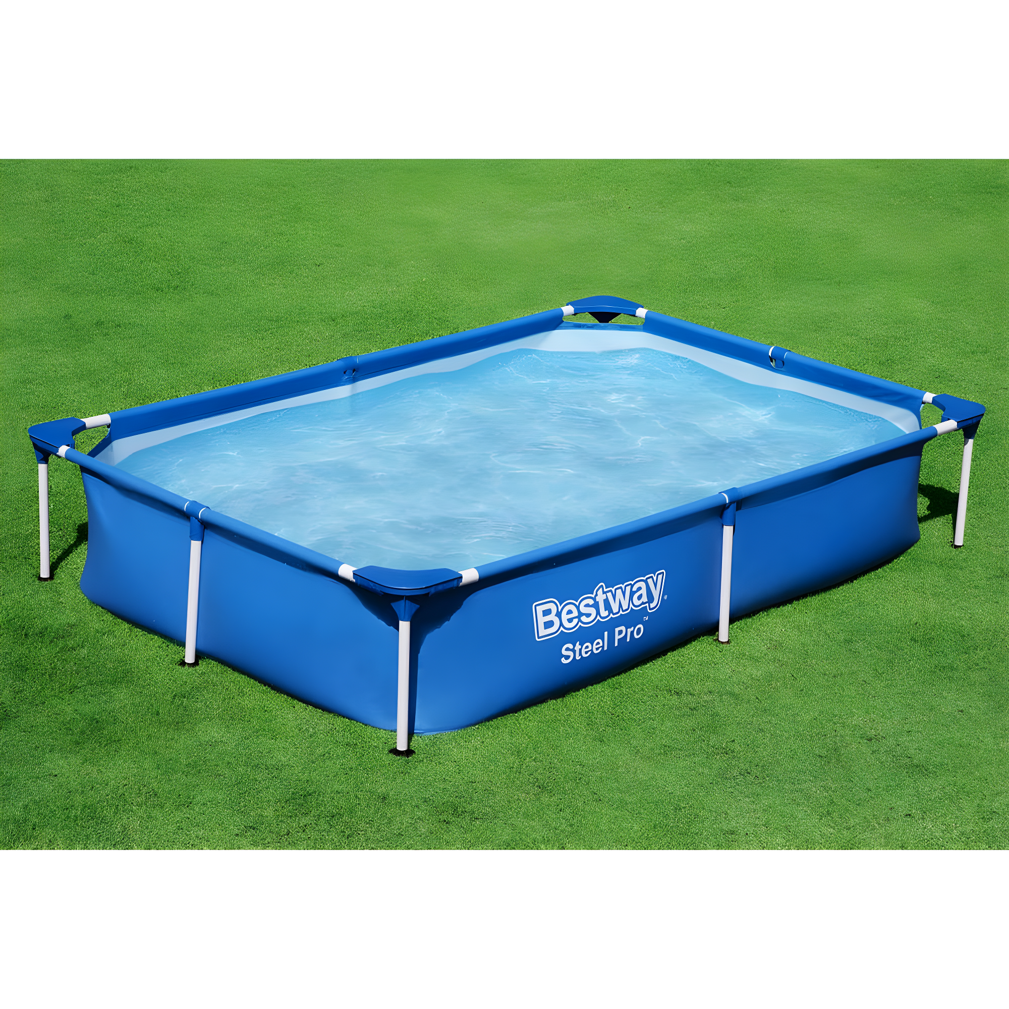 Bestway Bestway Steel Pro Rectangular Above Ground Swimming Pool Set