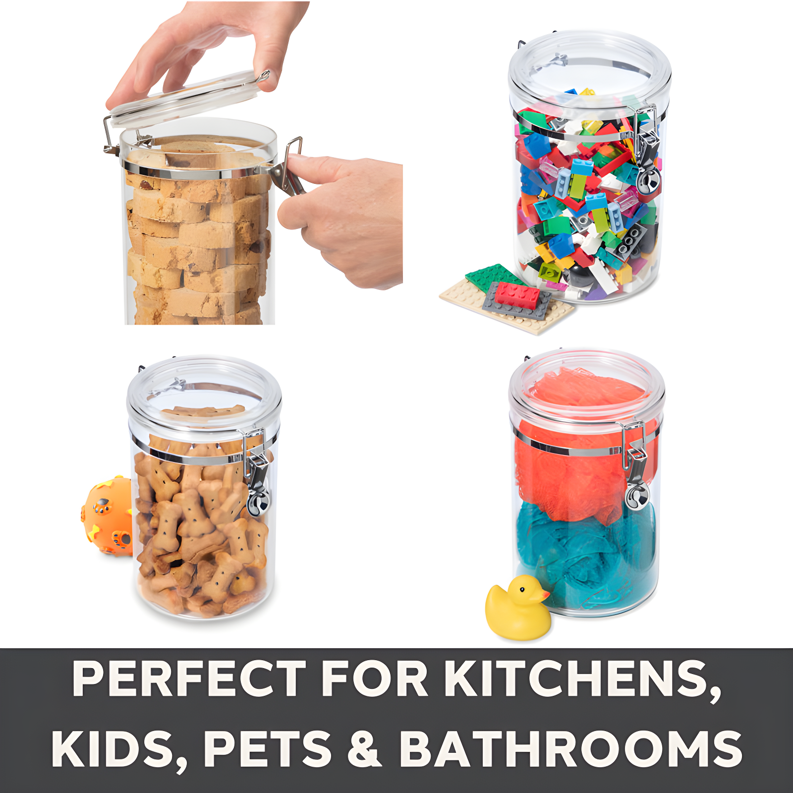 OGGI OGGI Fresh 5 Piece Kitchen Canister Set (Set of 5)