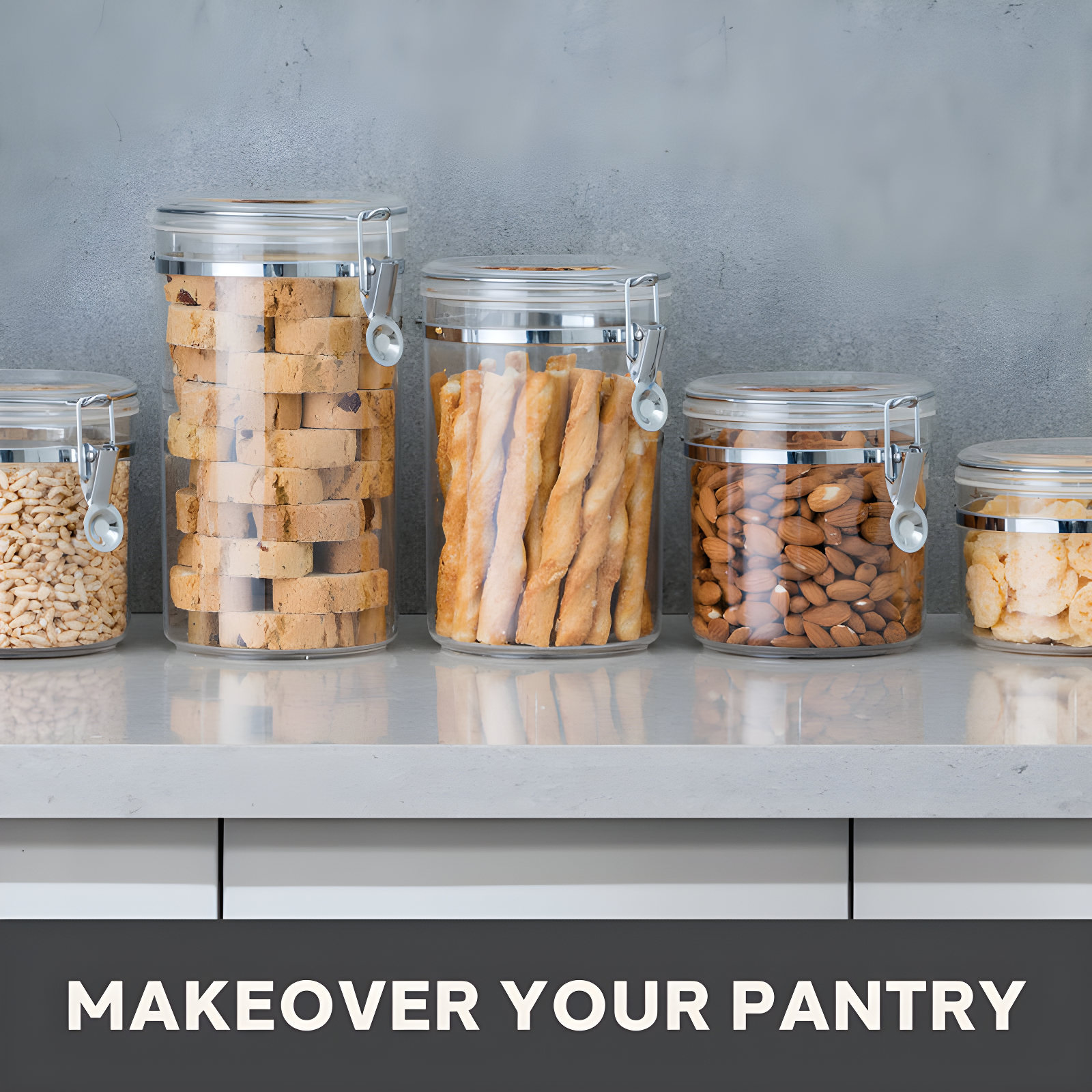 OGGI OGGI Fresh 5 Piece Kitchen Canister Set (Set of 5)