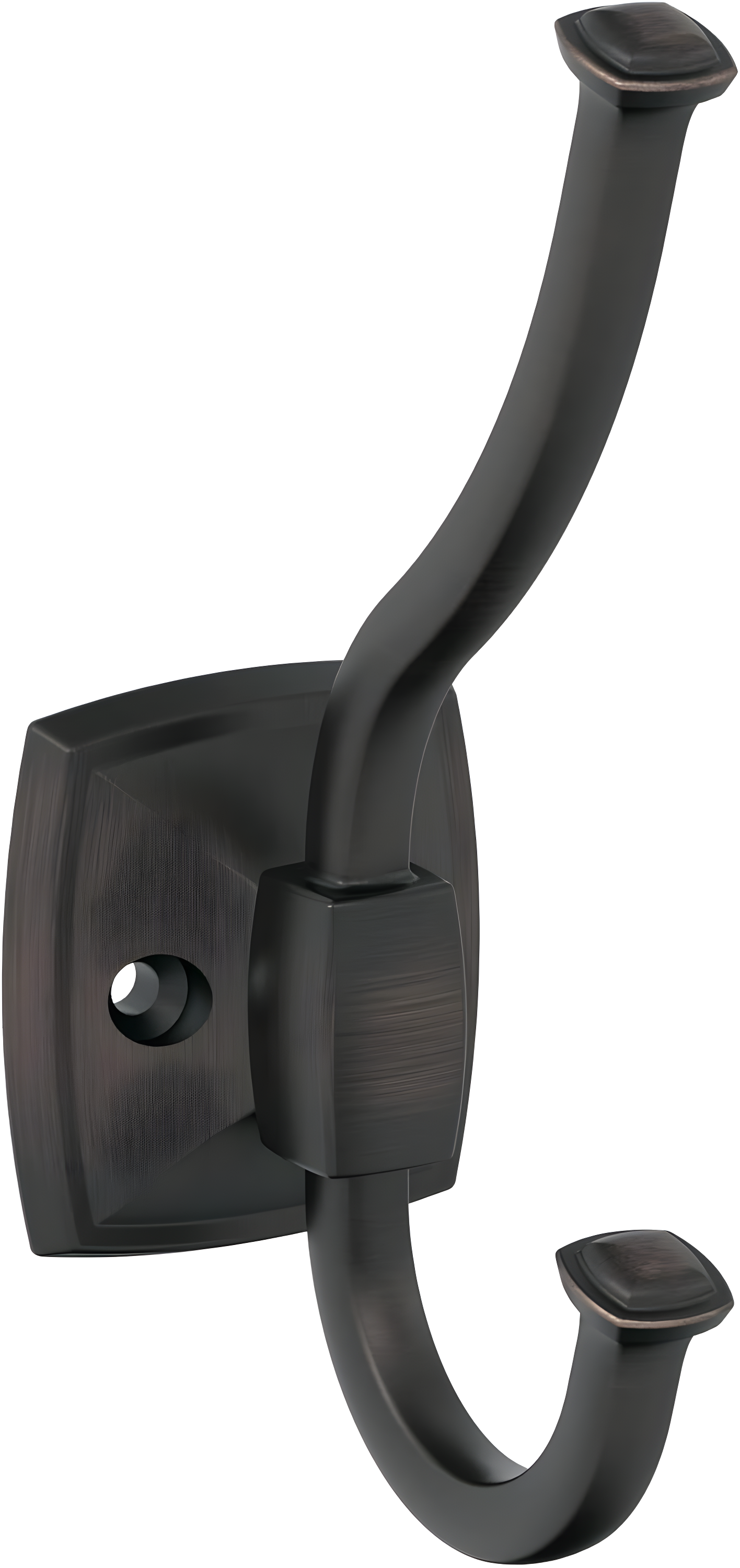 Kinsale Transitional Double Prong Decorative Wall Hook