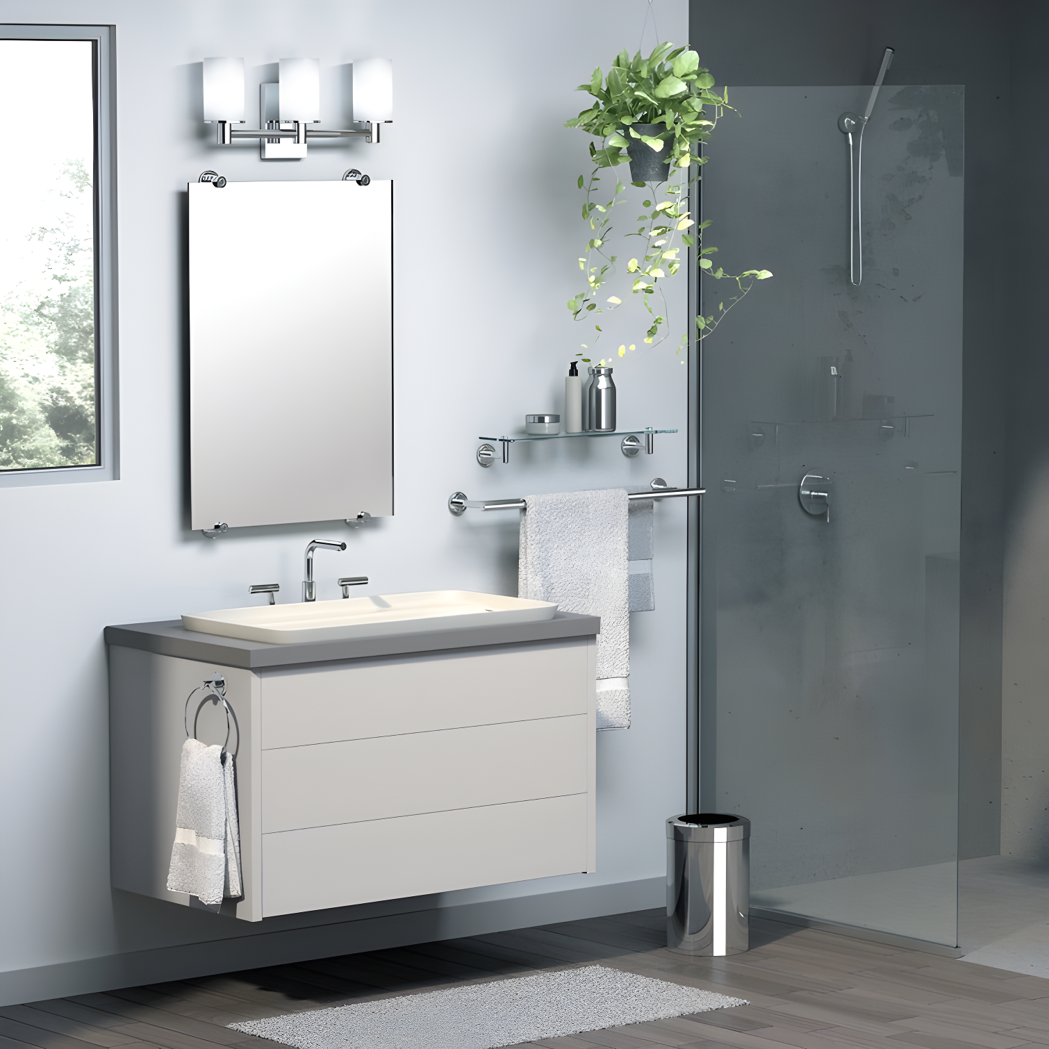 Latitude II Towel Ring | Bathroom, Kitchen Hand Towel Ring