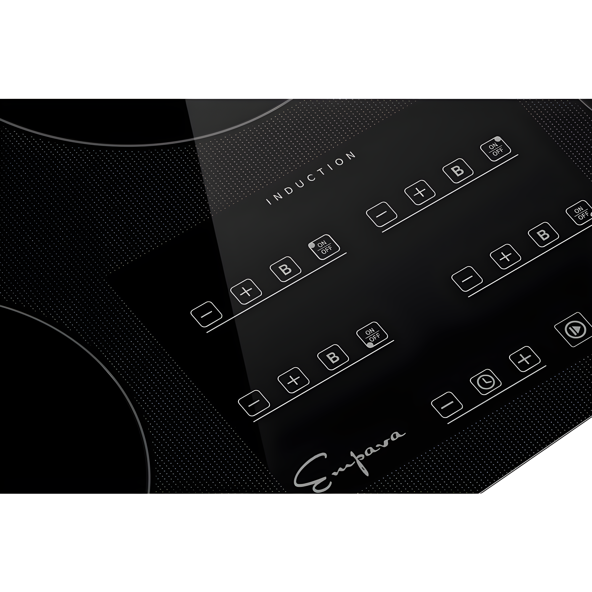 Empava 30'' Black Ceramic 4-Burner Induction Cooktop