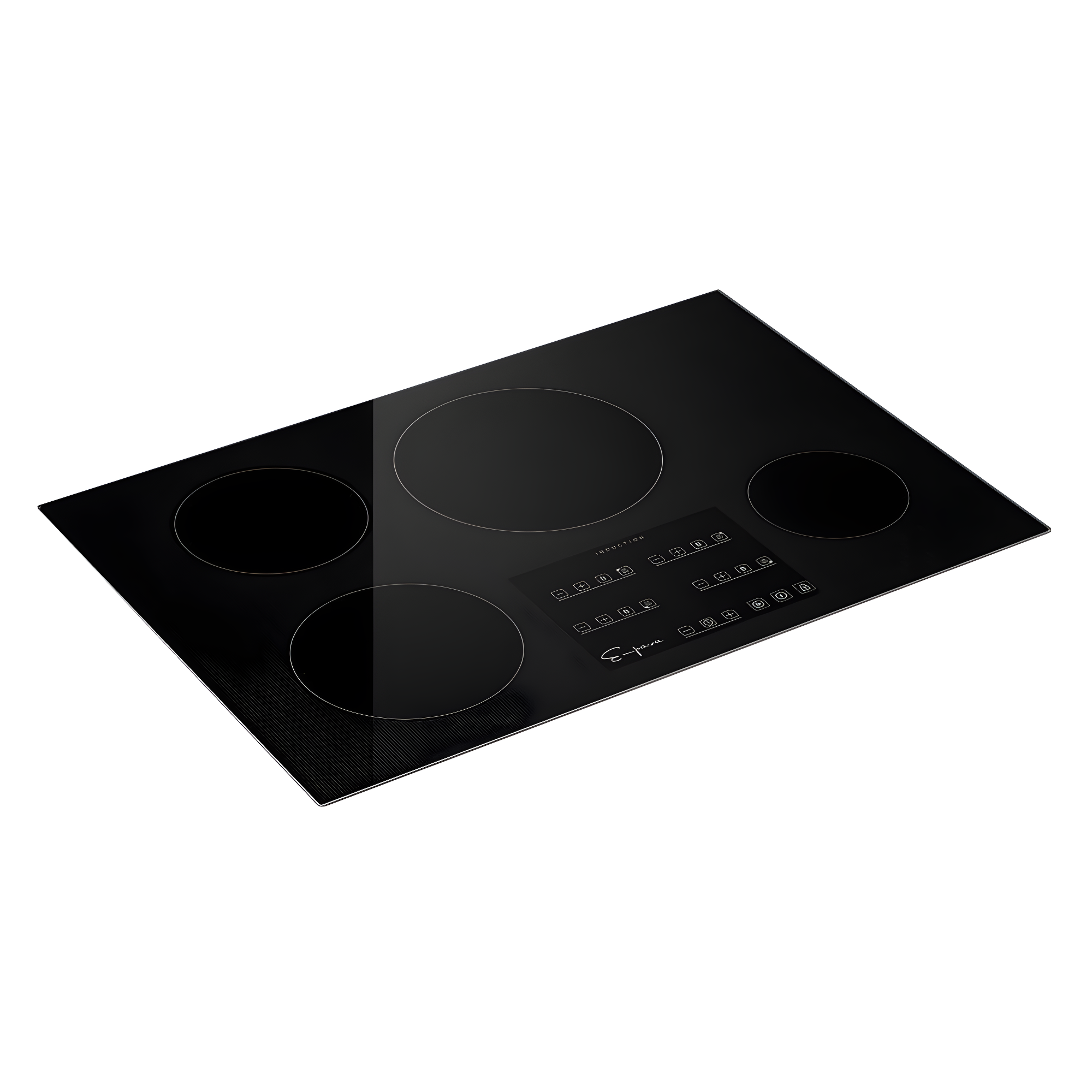 Empava 30'' Black Ceramic 4-Burner Induction Cooktop