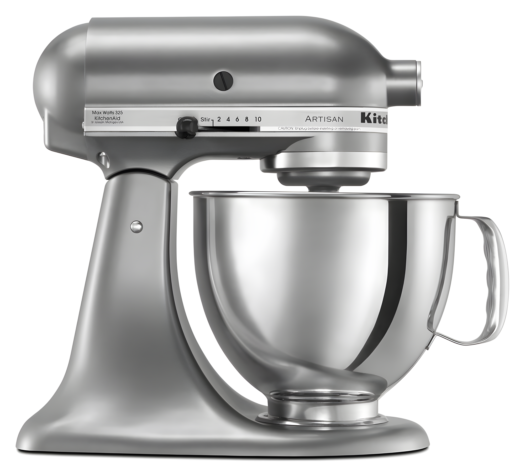 KitchenAid ® Artisan ® Series Contour Silver 5-Quart Tilt-Head Stand Mixer