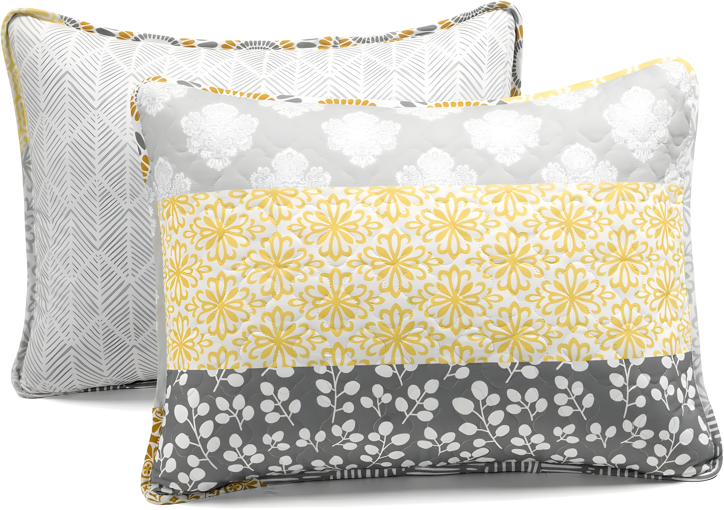 Lush Decor Bohemian 100% Cotton Reversible 3-Piece Quilt Set