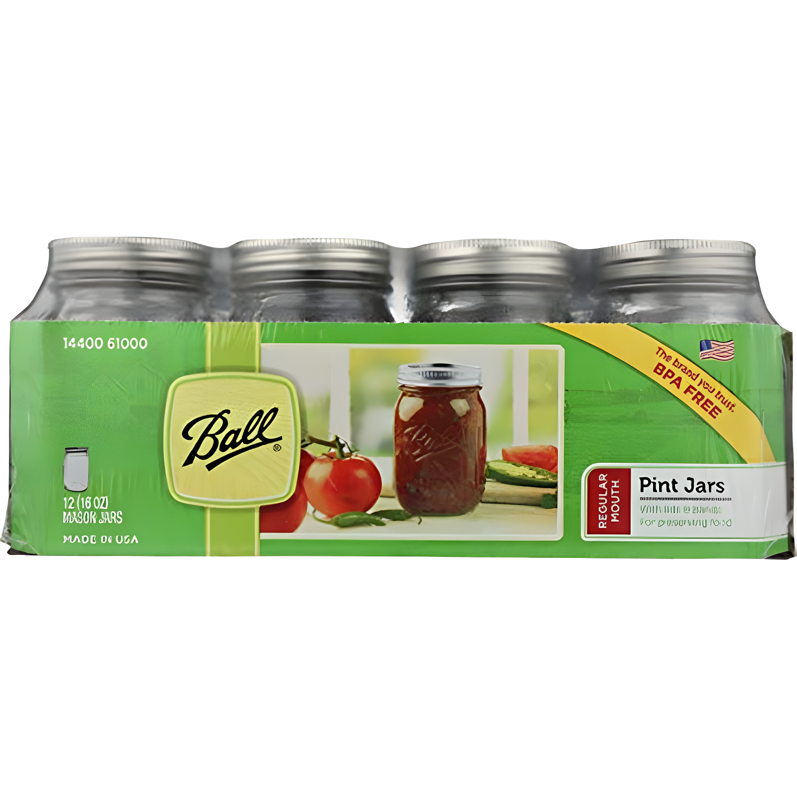 Ball Glass Jar - Set of 12 (Set of 12)