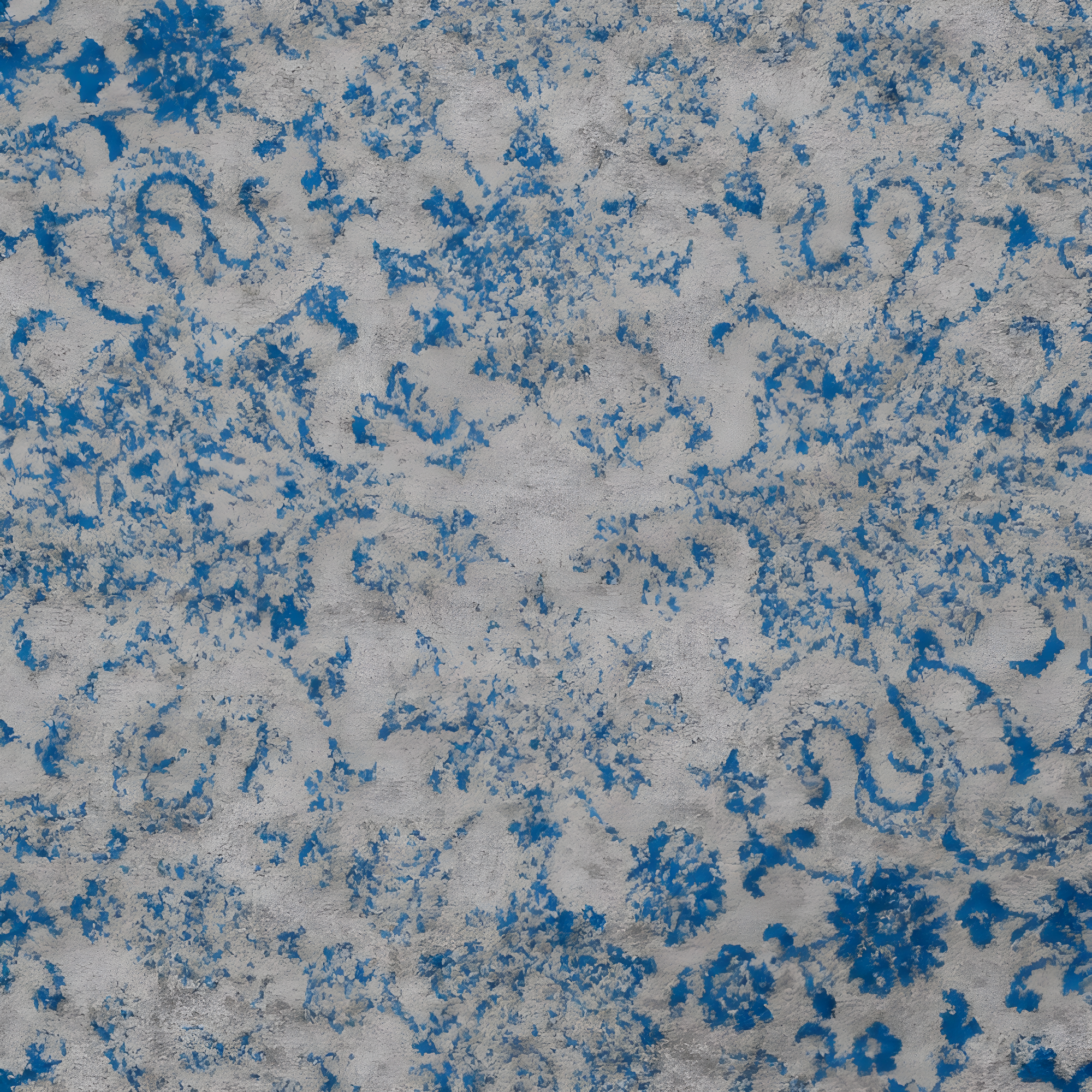 Adirondack ADR109 Machine Made Indoor Area Rug - Grey/Blue - 6'x6' - Safavieh